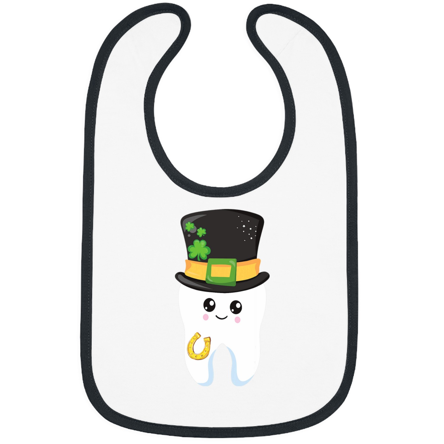 Dental Hygienist St Patricks Day dentists Kawaii Tooth Bibs