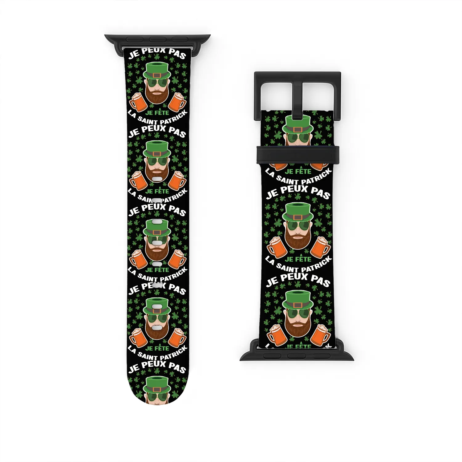I Can't I Celebrate Saint Patrick Day Watch Bands For Apple Watch