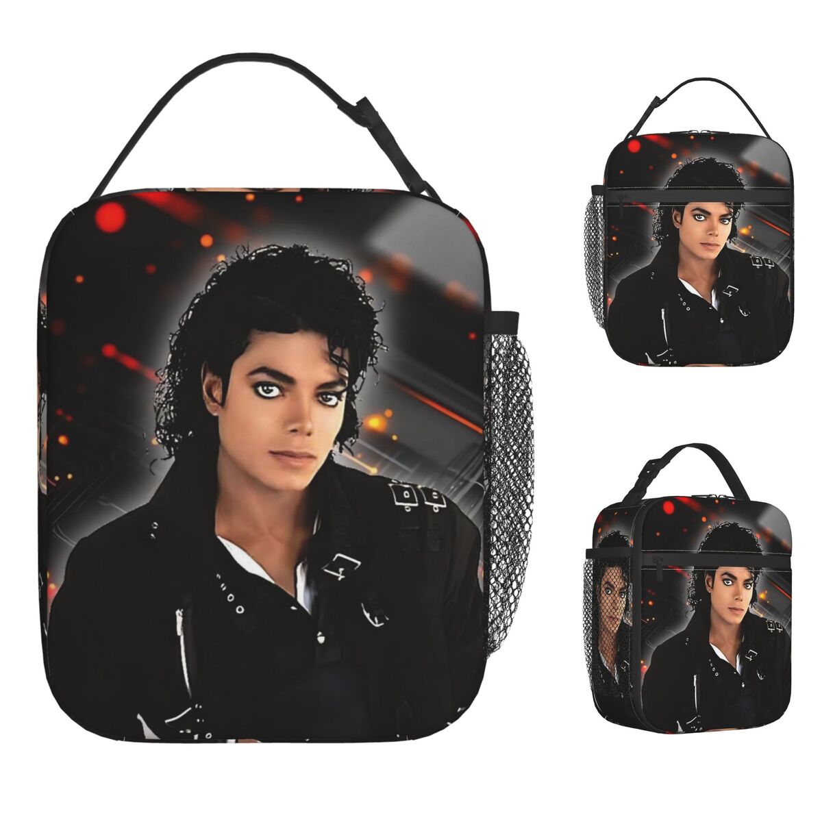 MJ King Of Pop Michael Jackson Lunch Bag
