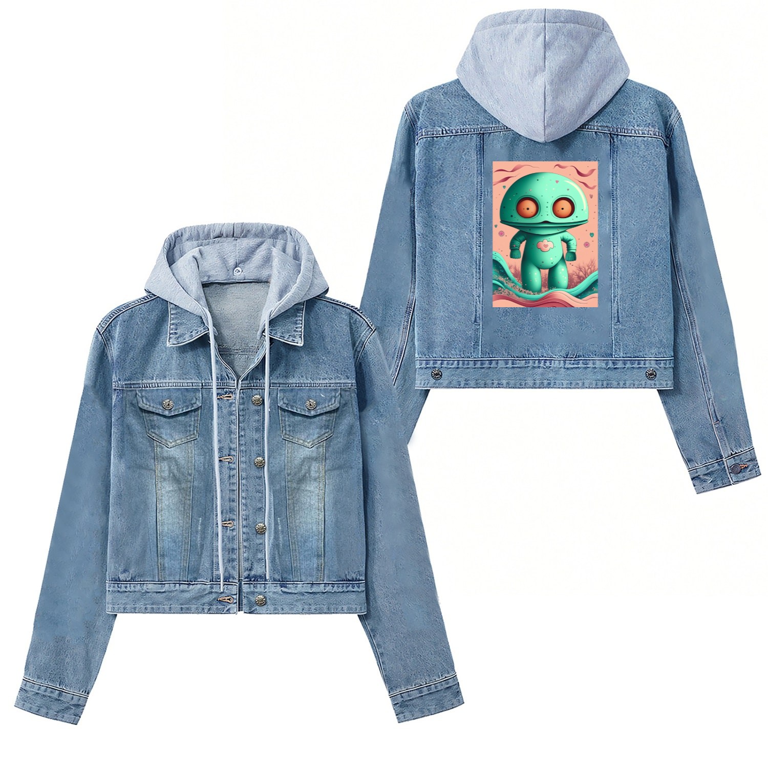 ETs in Eden No 8 Women's Denim Jackets
