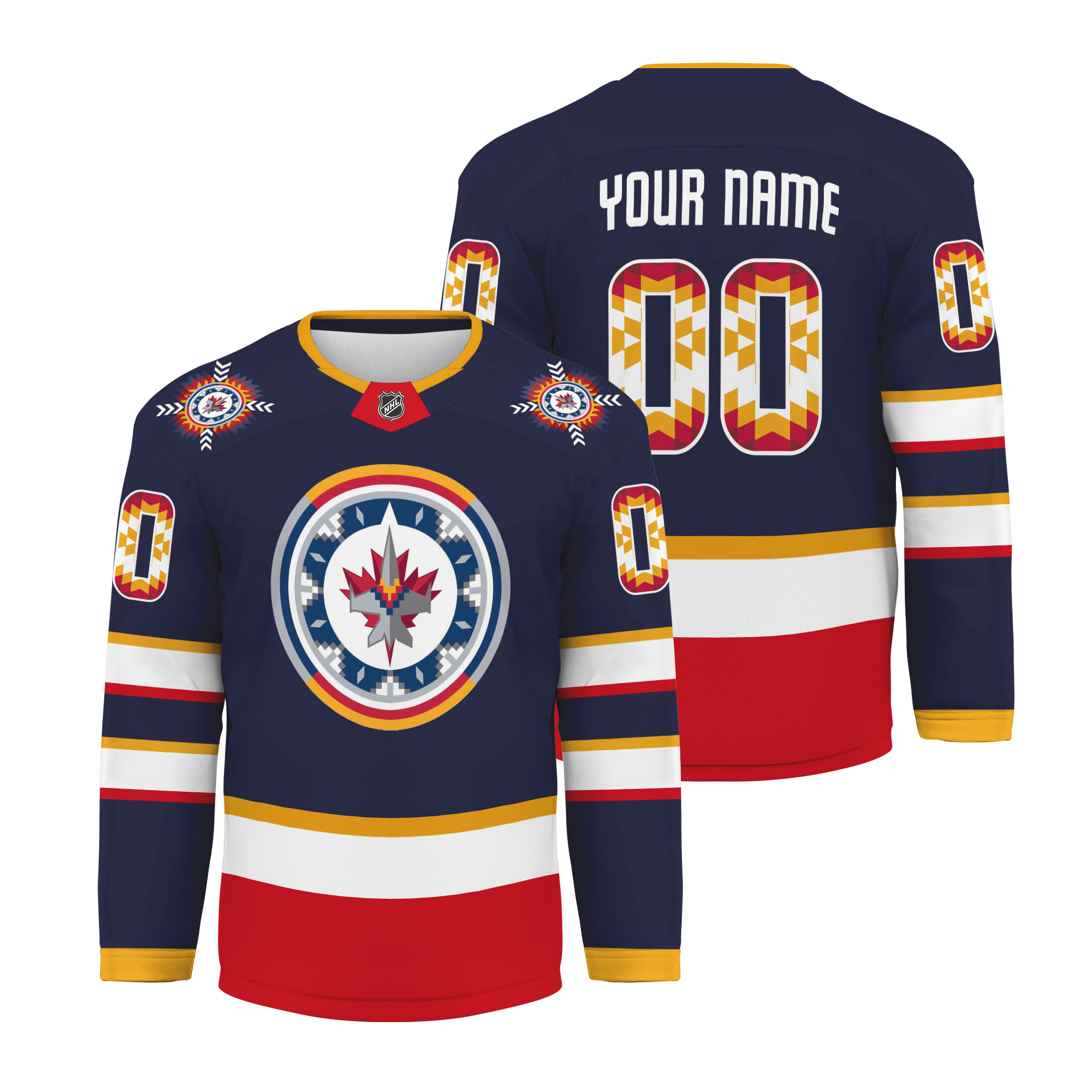 Winnipeg Jets Wasacnews Night 2026 Edition Custom Name Jersey