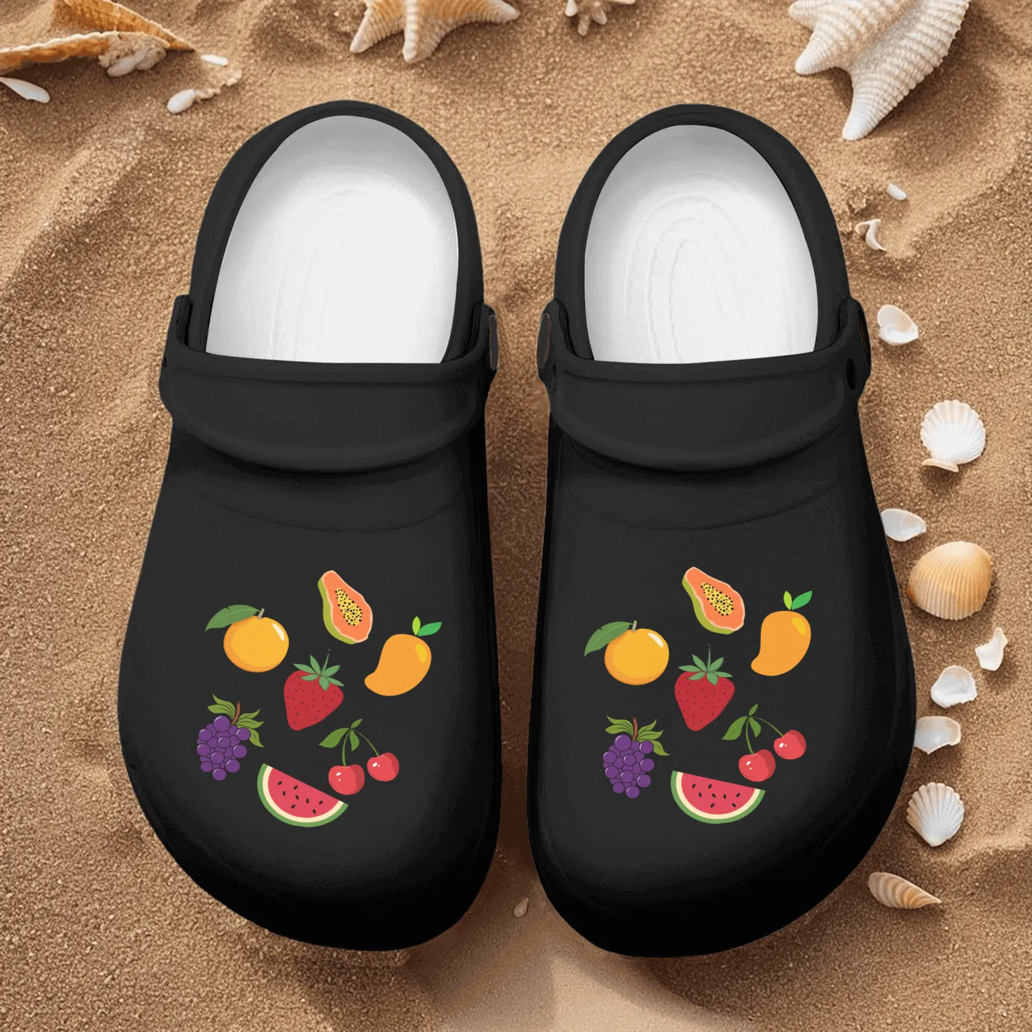 Fruits Lover - Fruits In Season Nurse Clogs