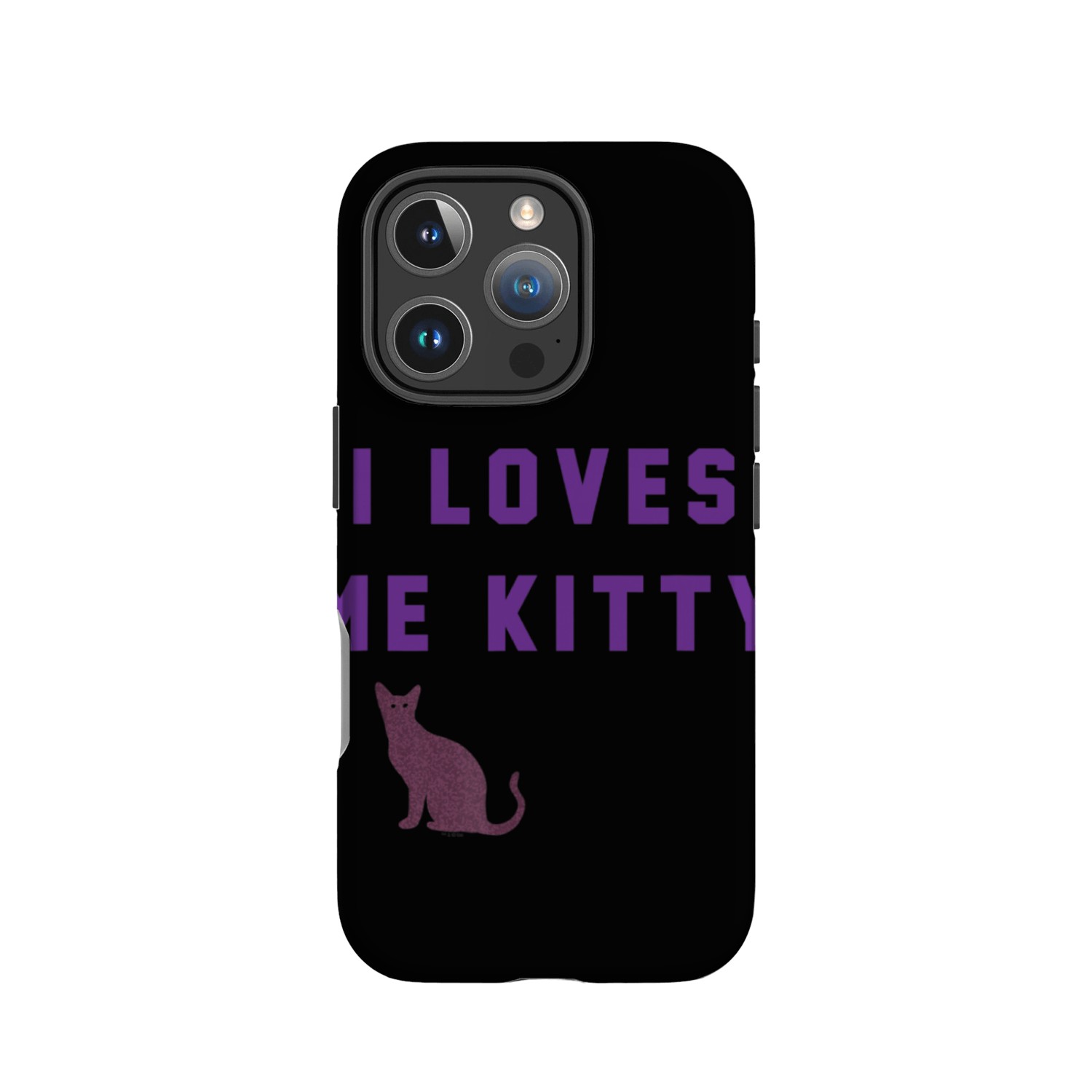 I Loves Me Kitty Gift IPhone Cases