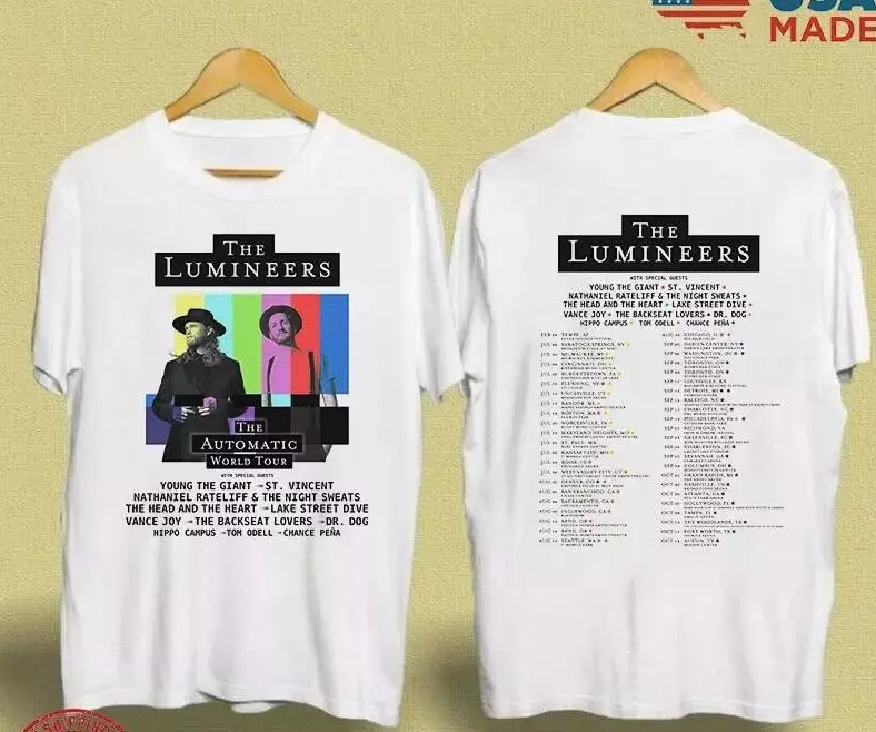 The Lumineers Tour 2025 Gift For Fan T-shirt