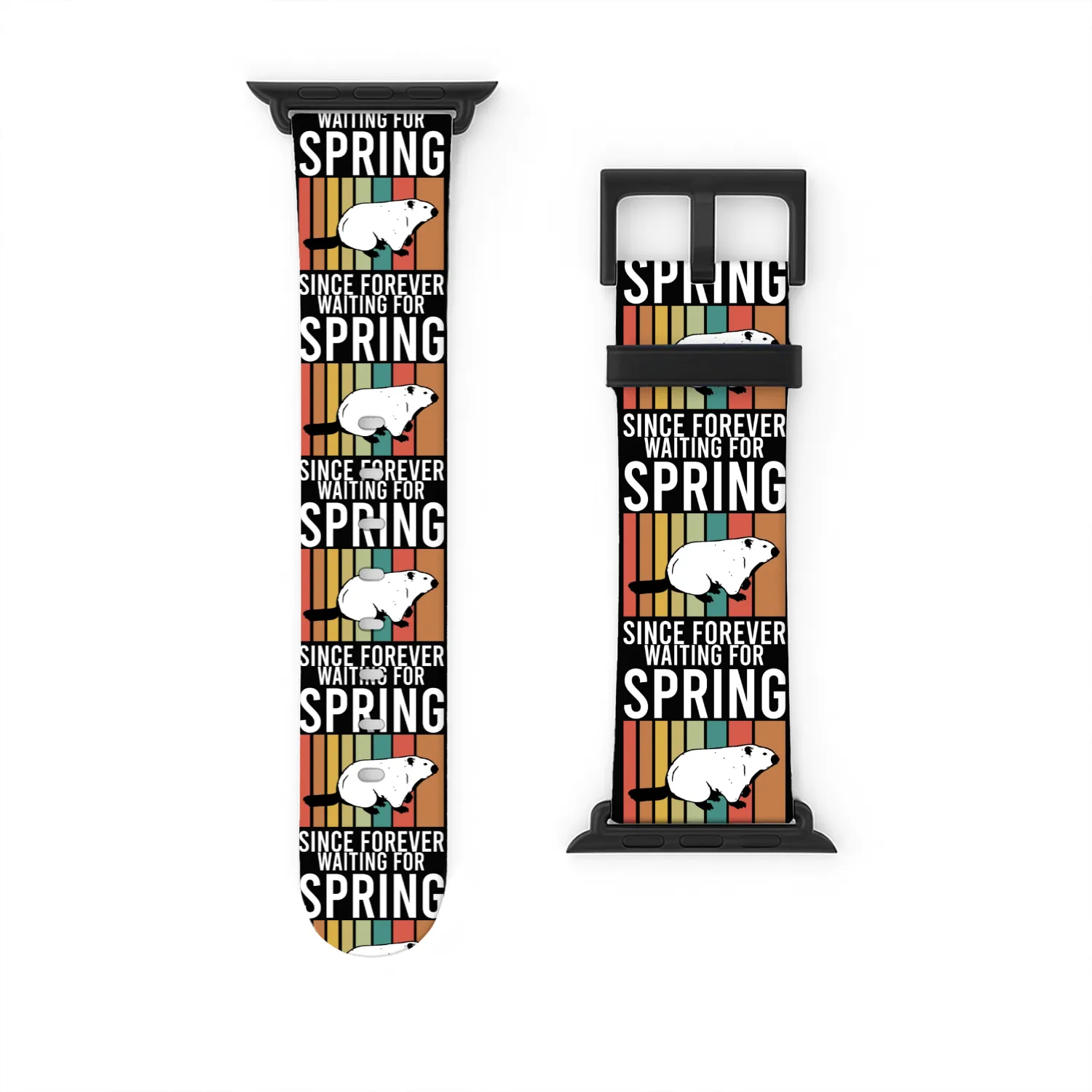 Groundhog Day 2024 Enthusiast February 2nd Watch Bands For Apple Watch