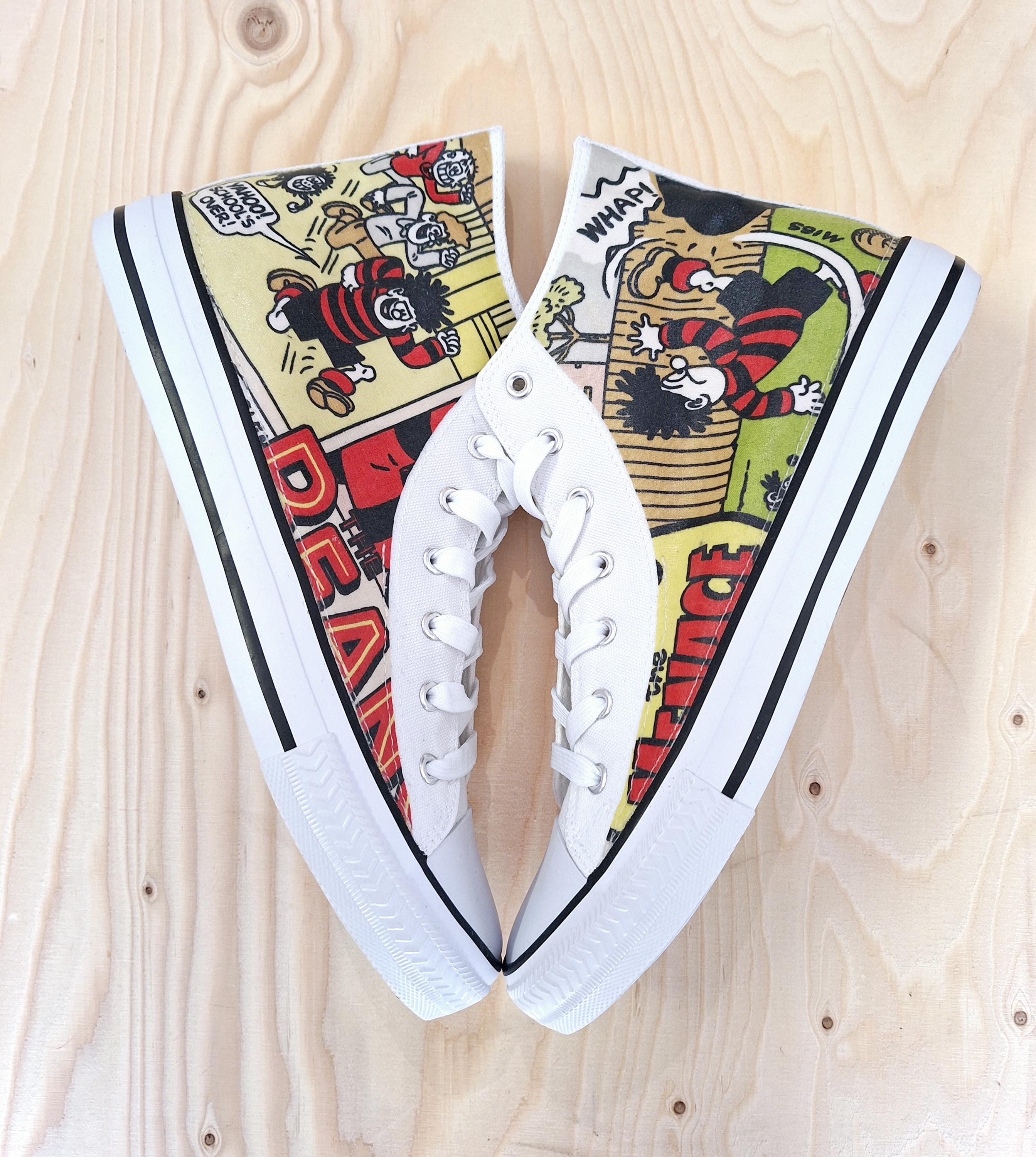 Vintage Beano Dennis the Menace sneakers