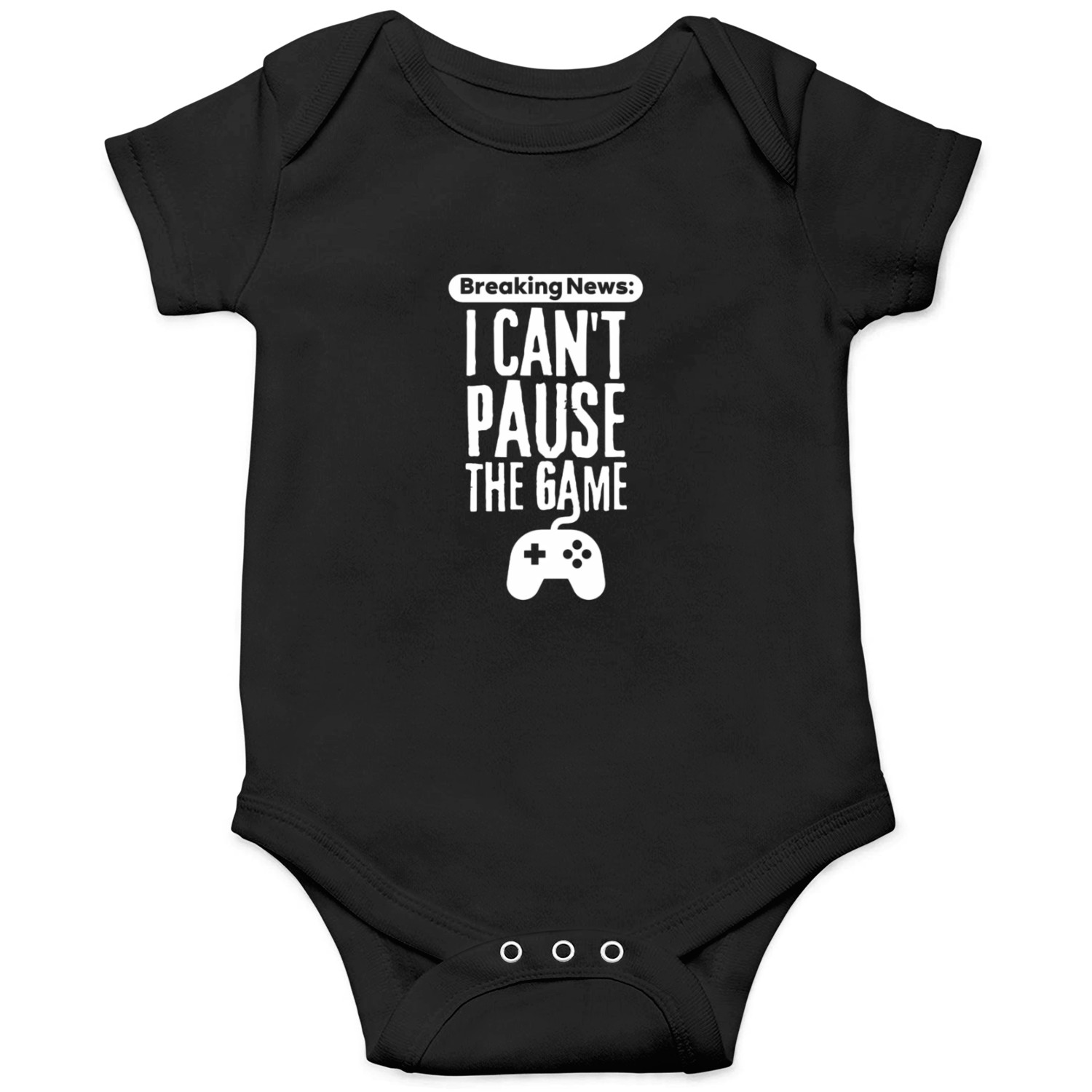 Breaking News I Can't Pause The Game. Onesies