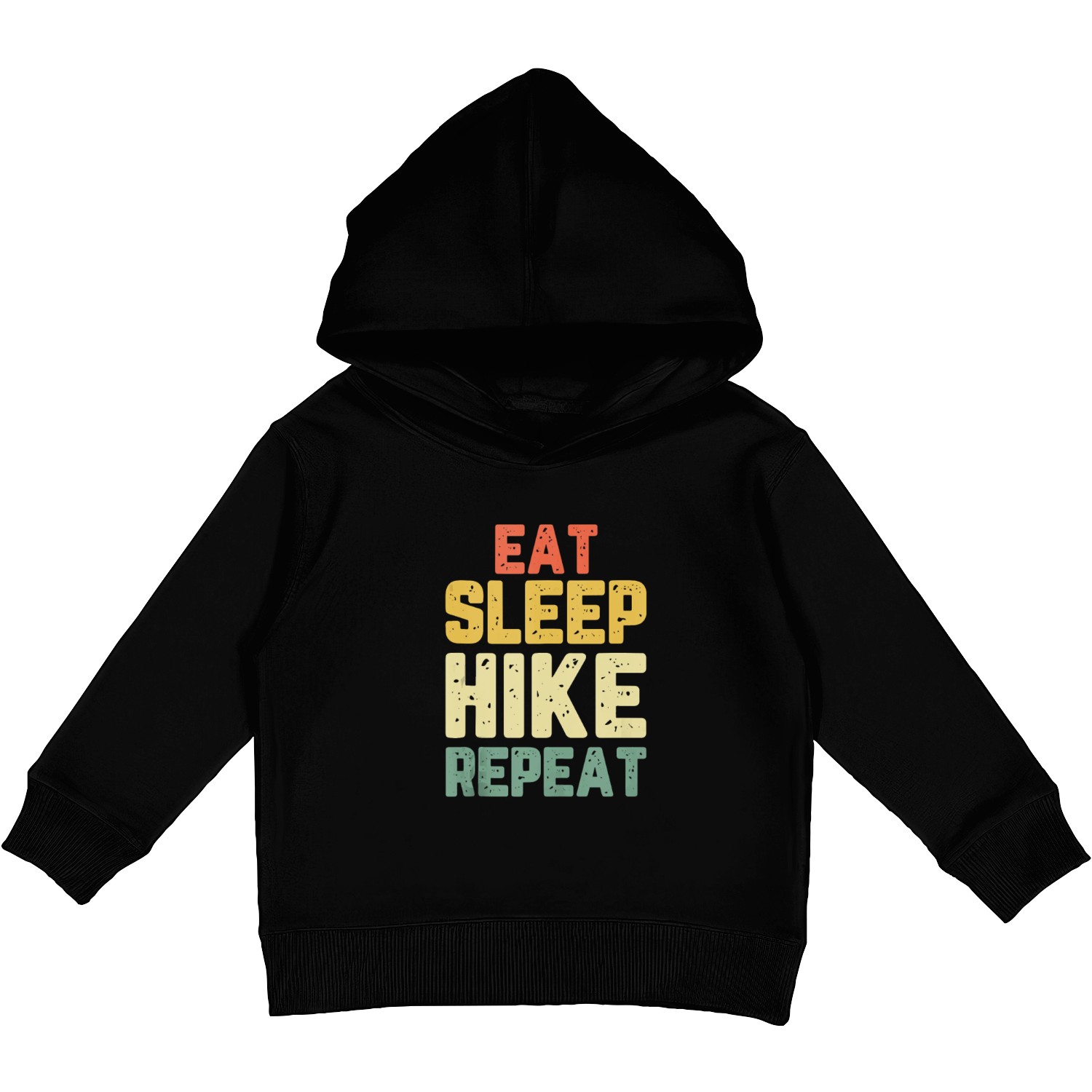 Eat Sleep Hike Repeat Hiking Hiker Vintage Tank To Kids Pullover Hoodies