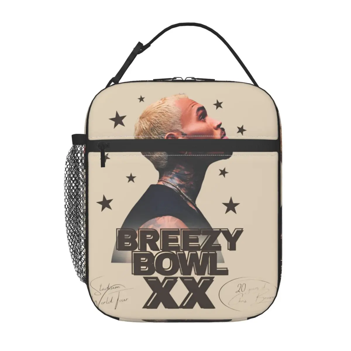 Chris Brown Breezy Bowl 2025 Kids Insulated Lunch Bag