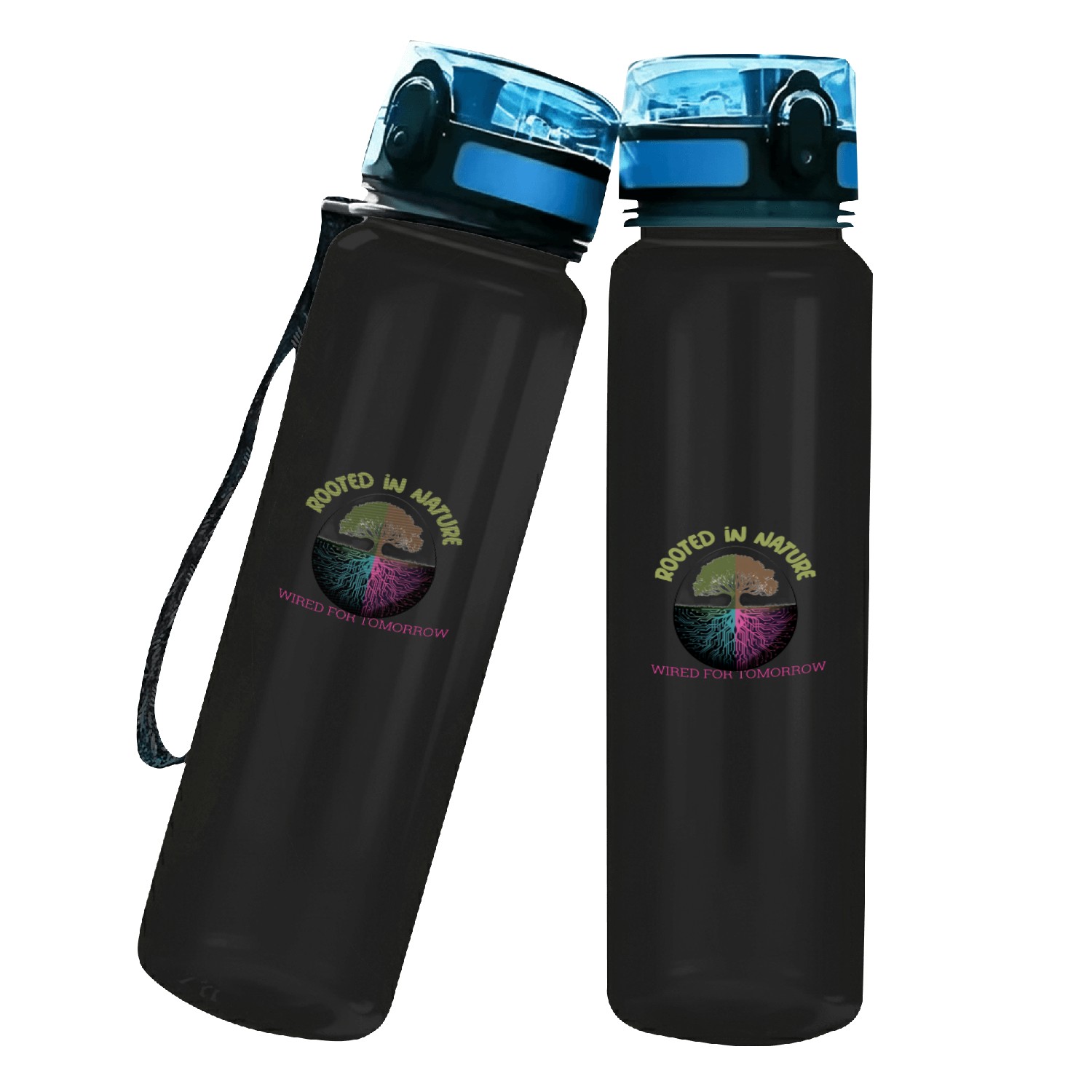 Rooted in Nature Water Track Bottles