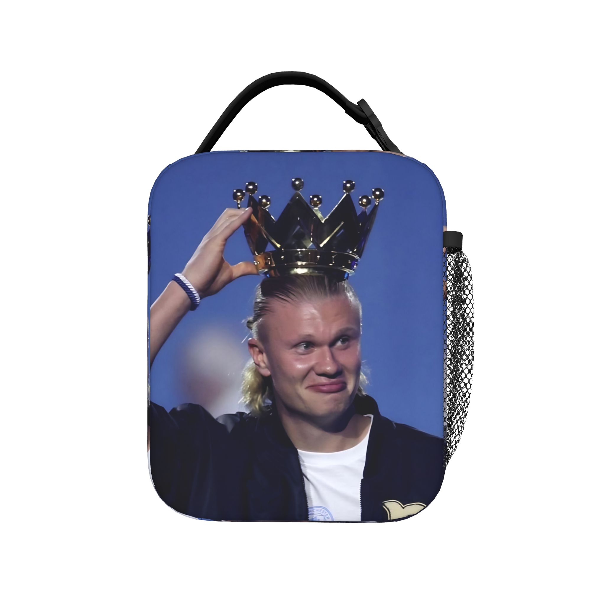 Haalands Thermal Insulated Lunch Bags for Travel Football Portable Bento Box Men Women Thermal Cooler Lunch Boxes