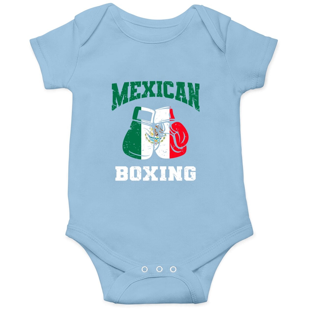 Mexican Style Boxing Baby Bodysuit