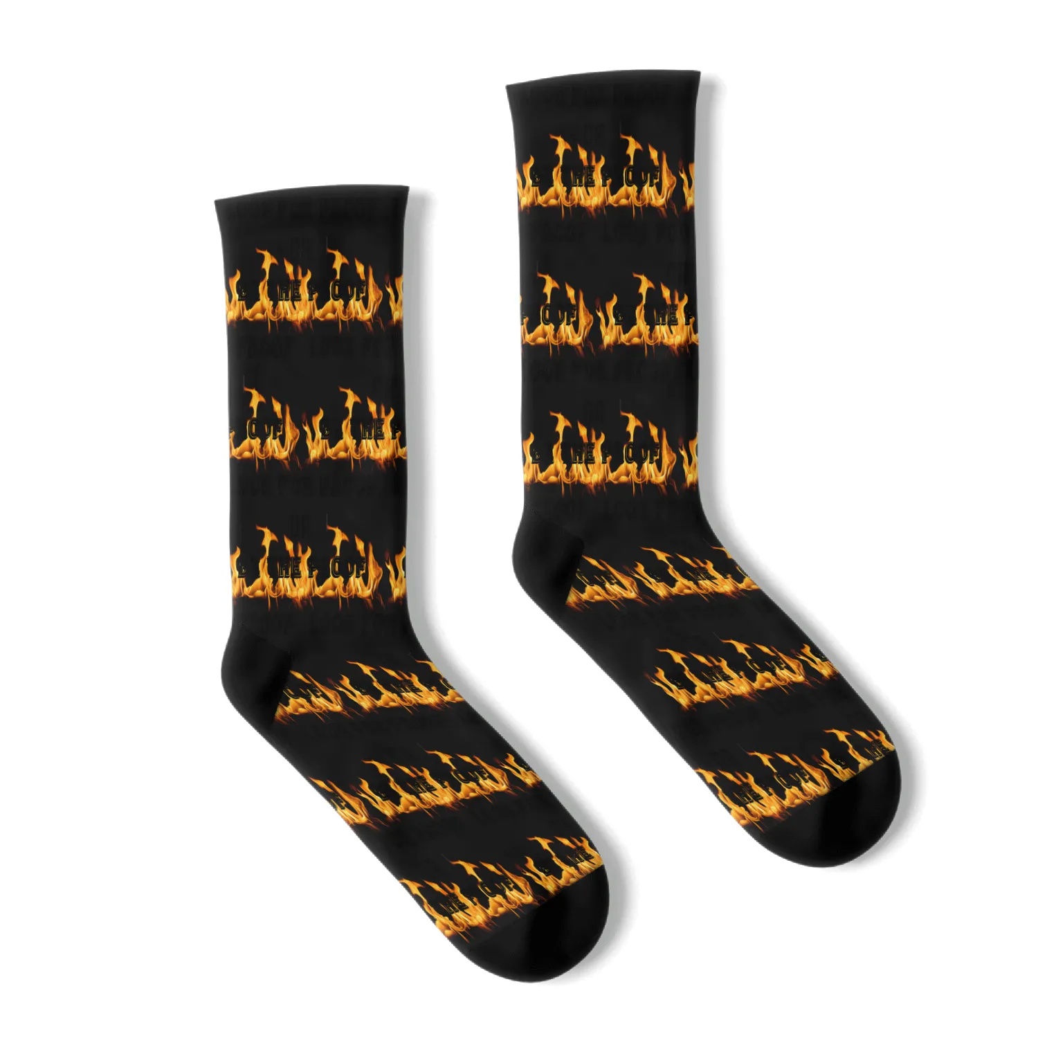 LOOK FOR PROOF OR BE THE PROOF - FIRE Socks