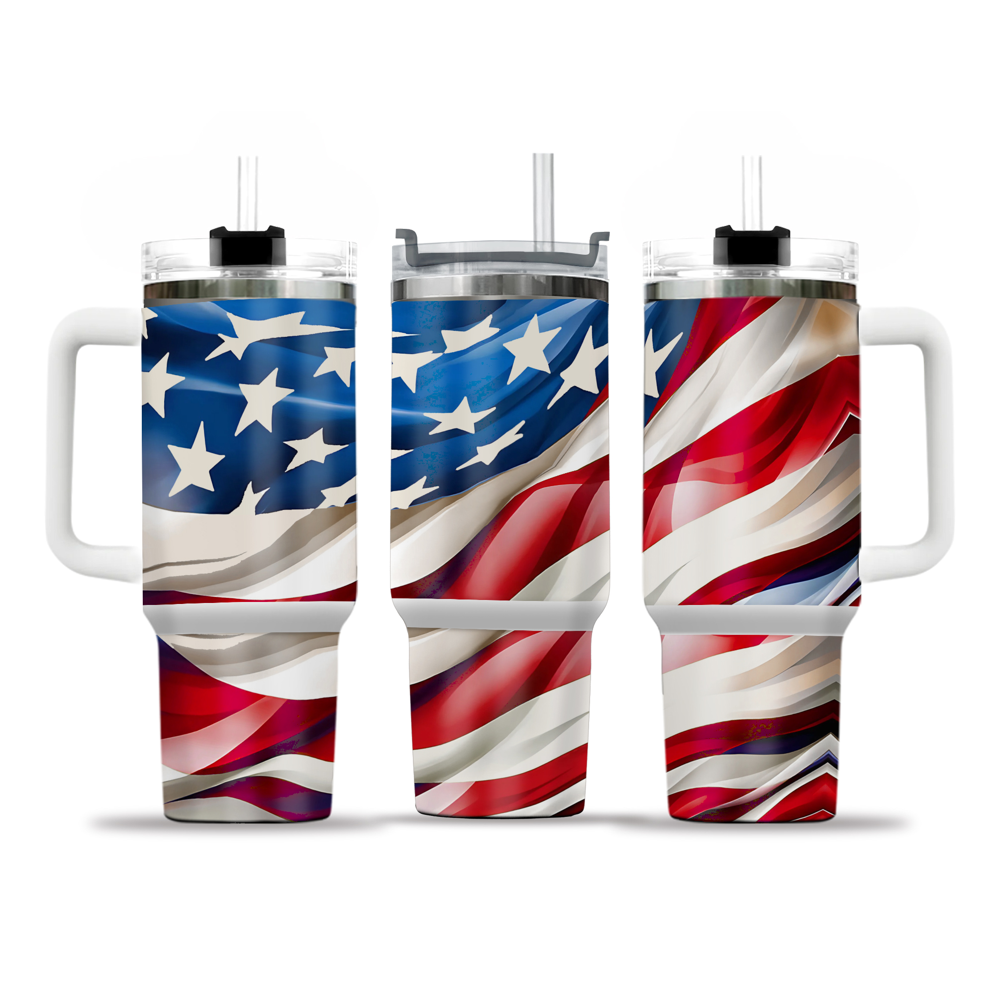 America 40oz Tumbler, 4th of July Merch