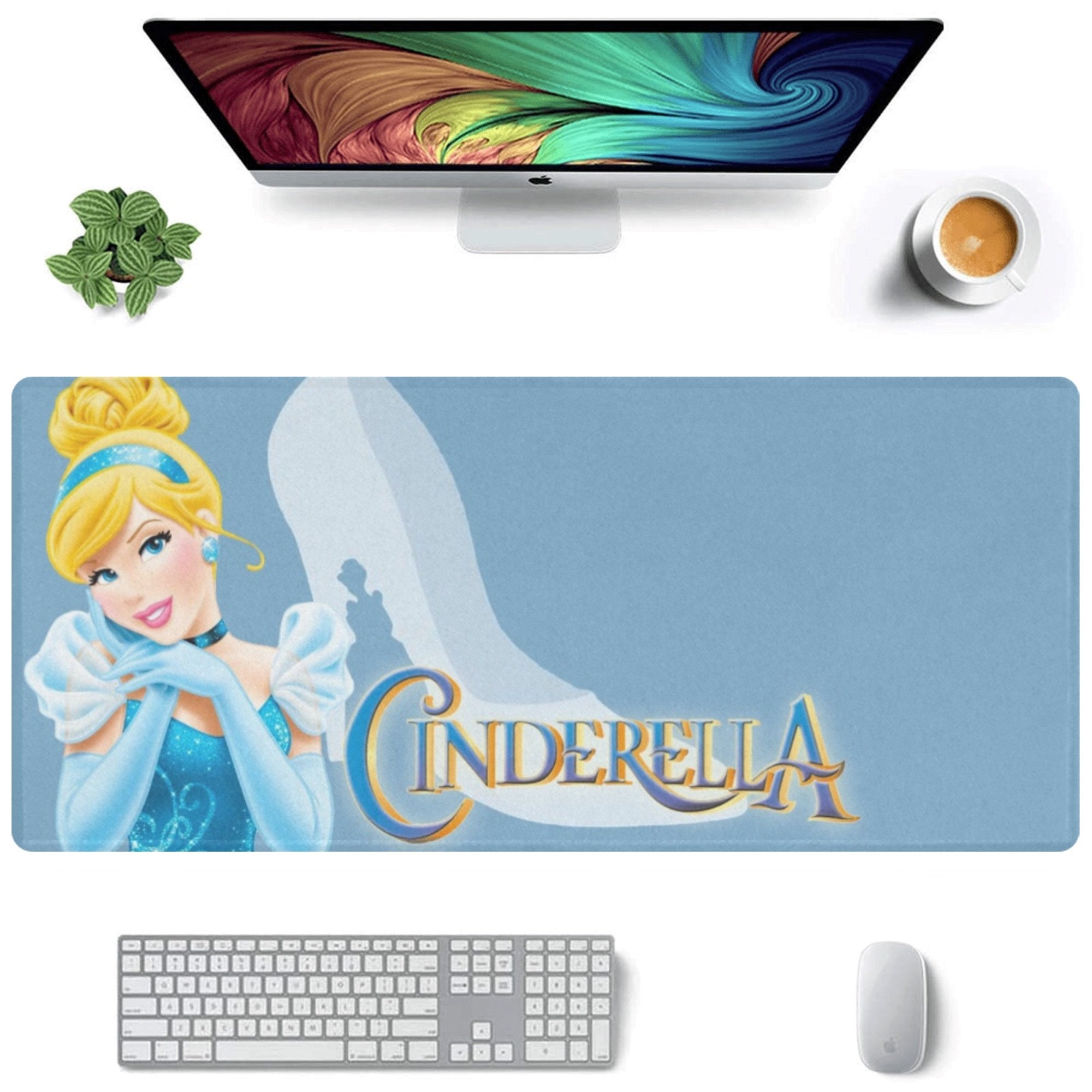 Cinde Desk Mat Suitable for Gamers, Content Creators, and Others