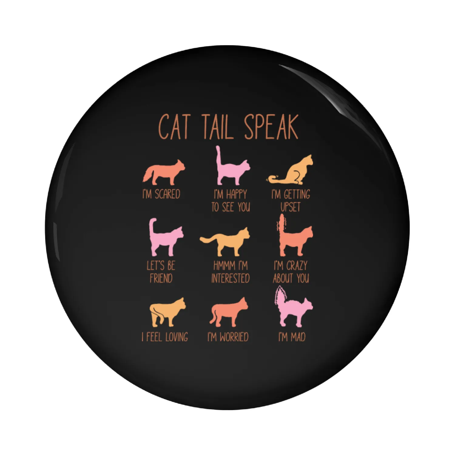 Cats Pin Buttons