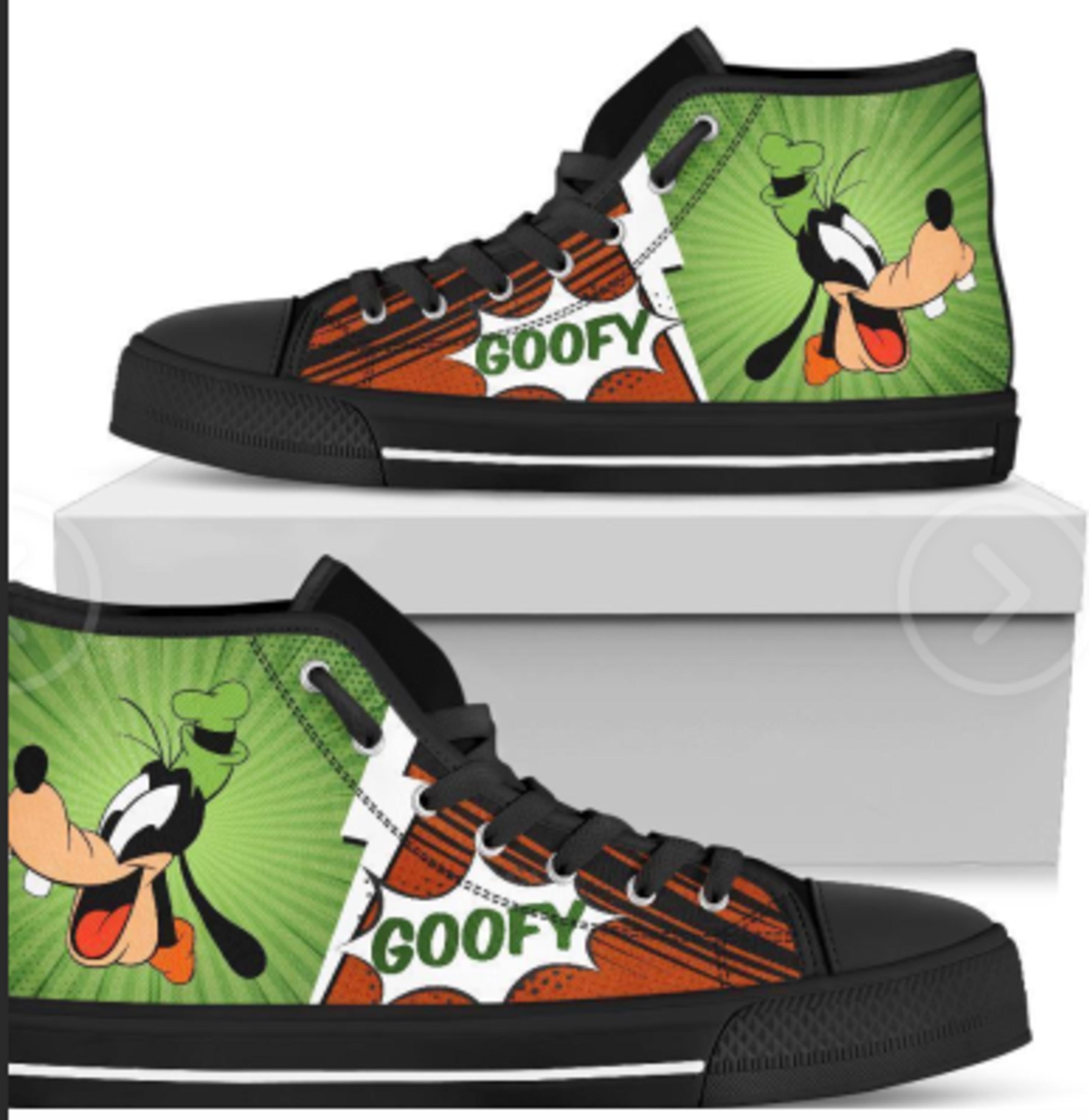 Funny Cartoon High Top Sneakers
