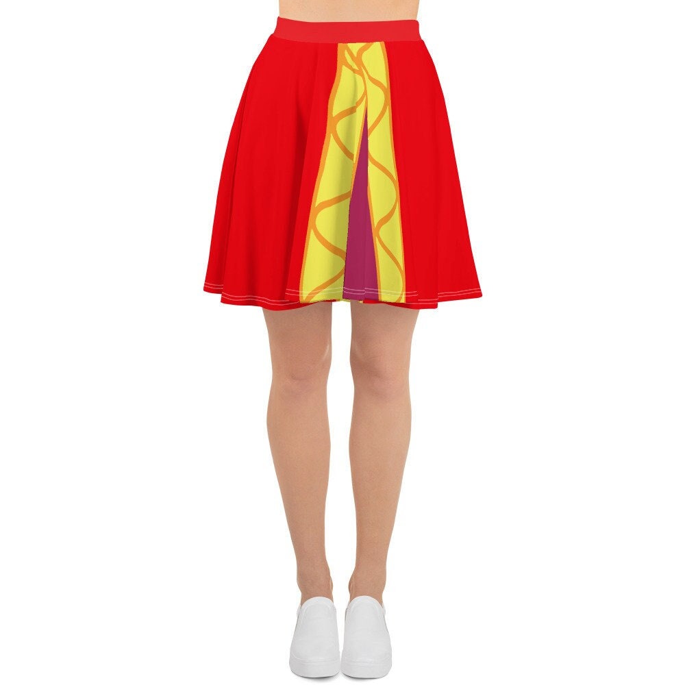 The Captain Running Costume Skater Skirt