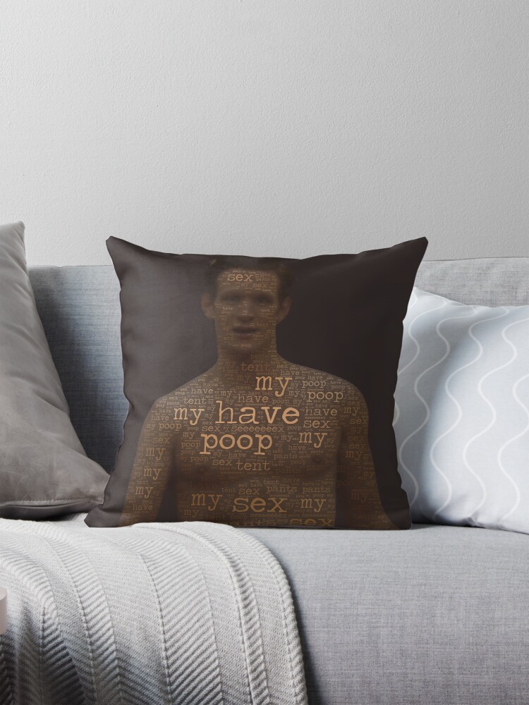 Matt Smith from hit movie Morbius Pillow