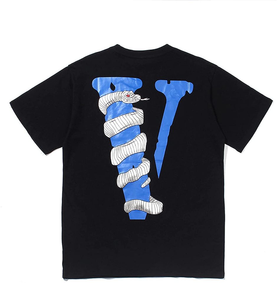 Big V X Python Shirts Tide Hip Hop T Shirt