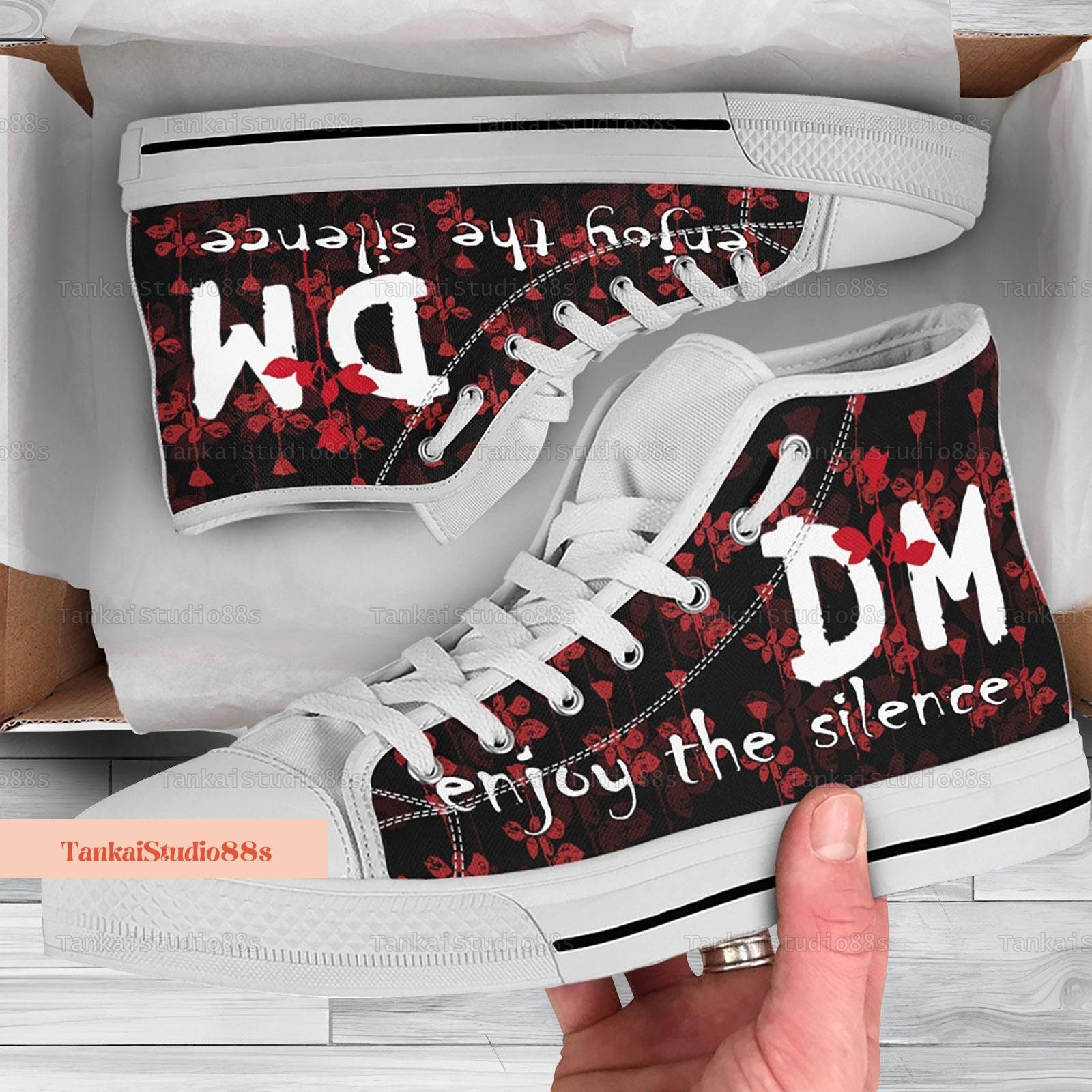 Depeche Mode Shoes, Depeche Mode Tour Sneakers, Depeche Mode Violator Shoes, Depeche Mode Gift, Depeche Mode Fan