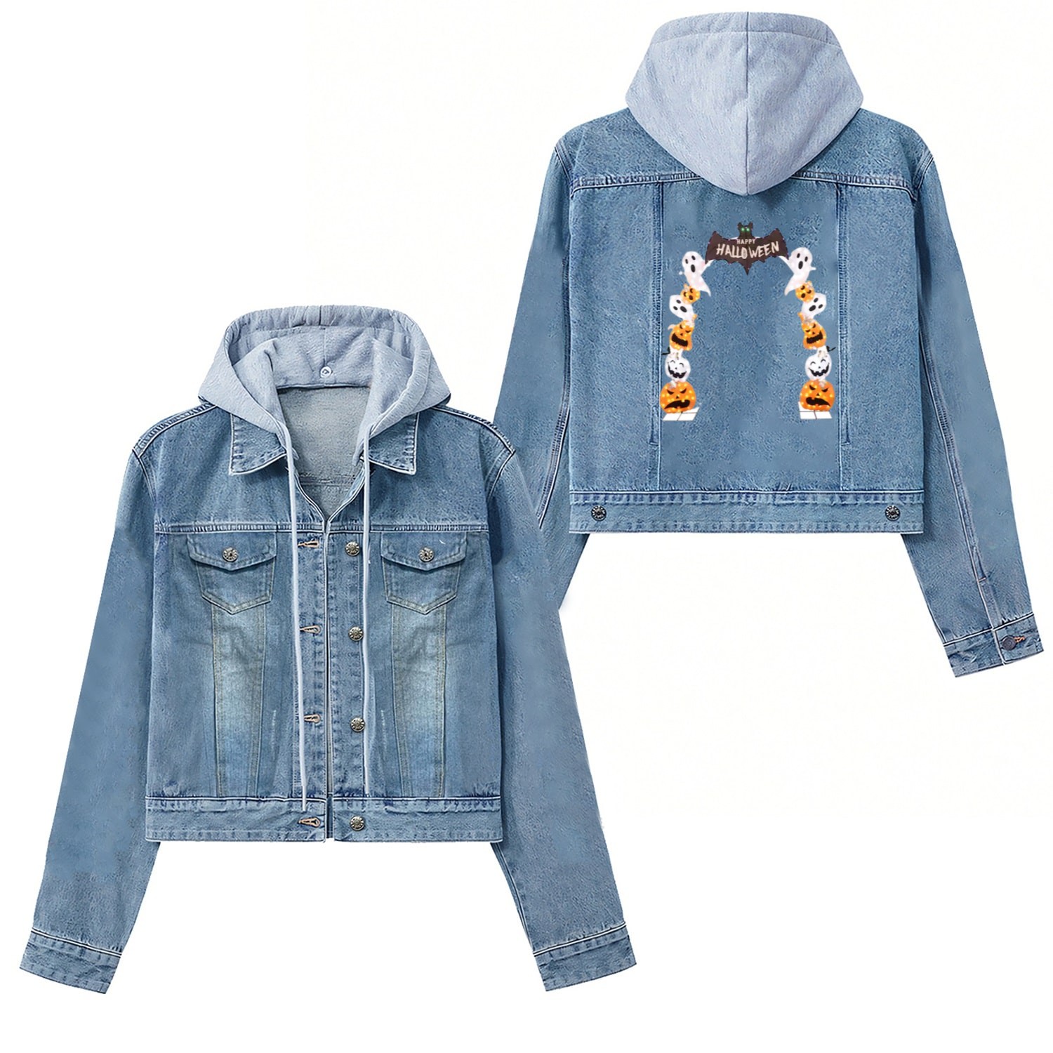 Halloween World Women's Denim Jackets