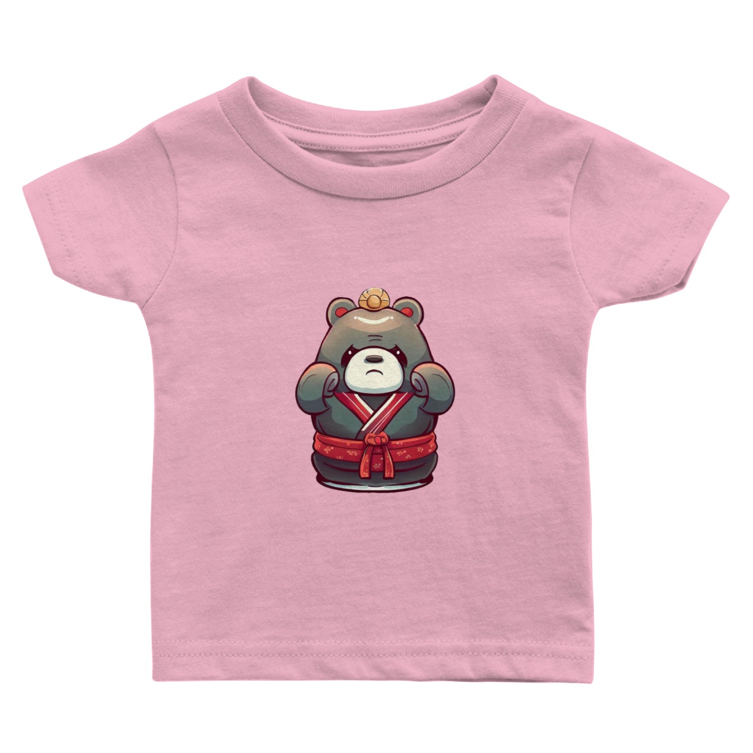 Sumo Bear Kumo Japanese Wrestling Yokozuna Wrestle Baby T Shirts