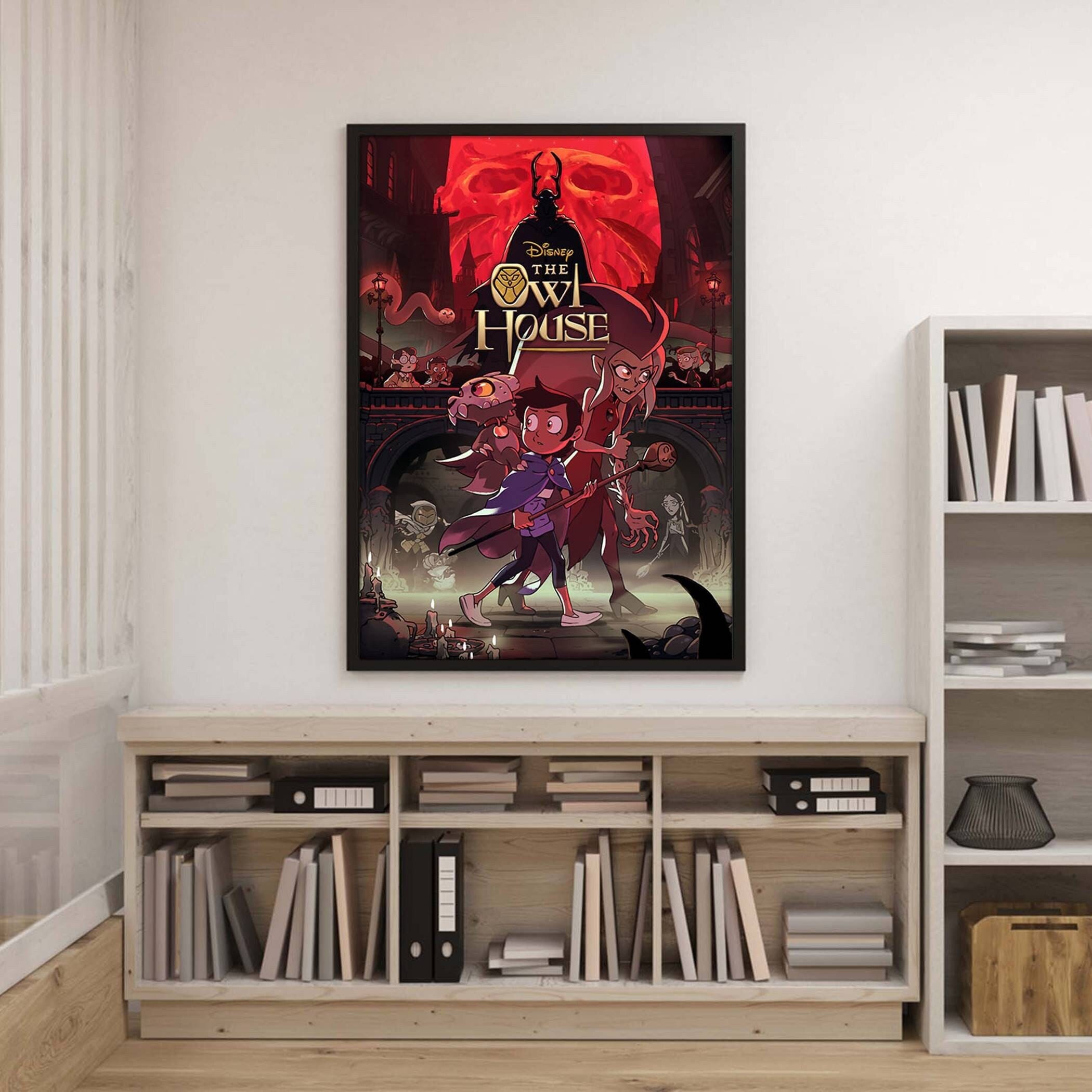The Owl House Poster Family Owl House Poster Luz Noceda Edalyn Clawthorne Poster Wall Decor Birthday Gift For Her