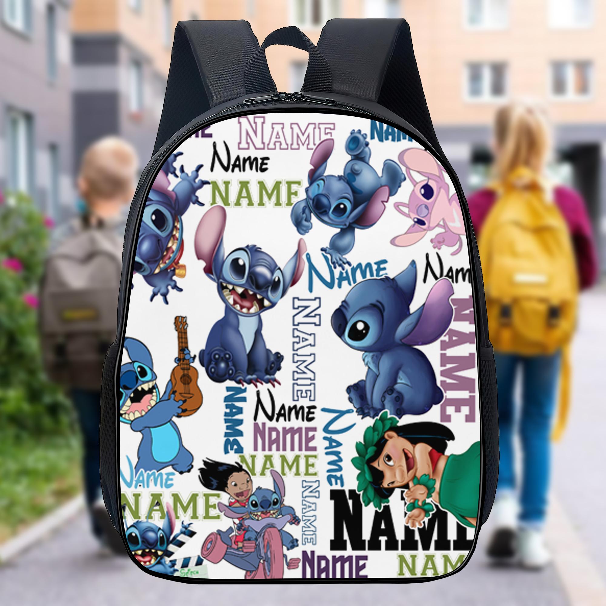 Personalized Series Movie Backpack, Custom Name Backpack, Characters Backpack, Cartoon Tumbler, Cartoon School Bag, Back To School Gift