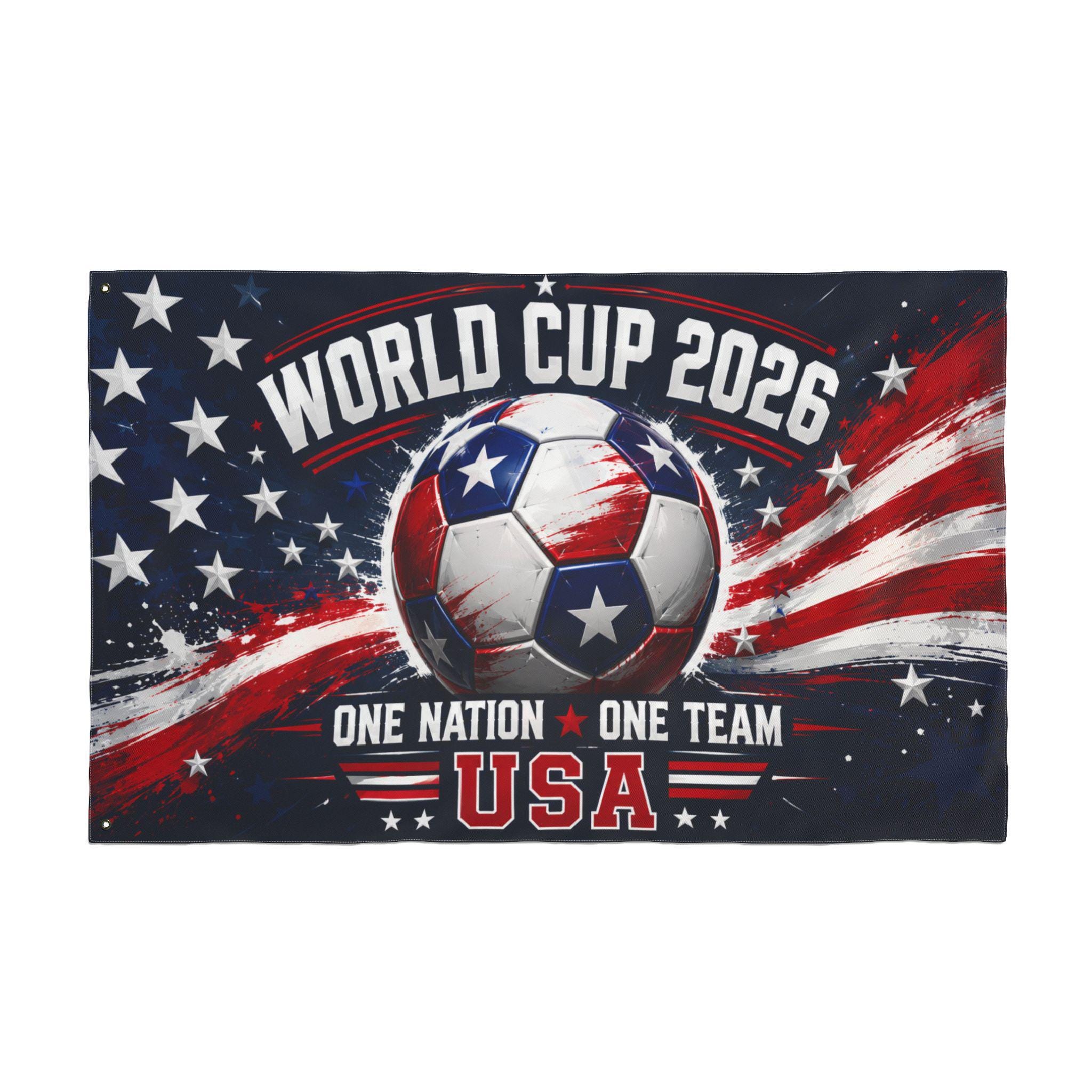 USA World Cup 2026 Soccer Tapestry