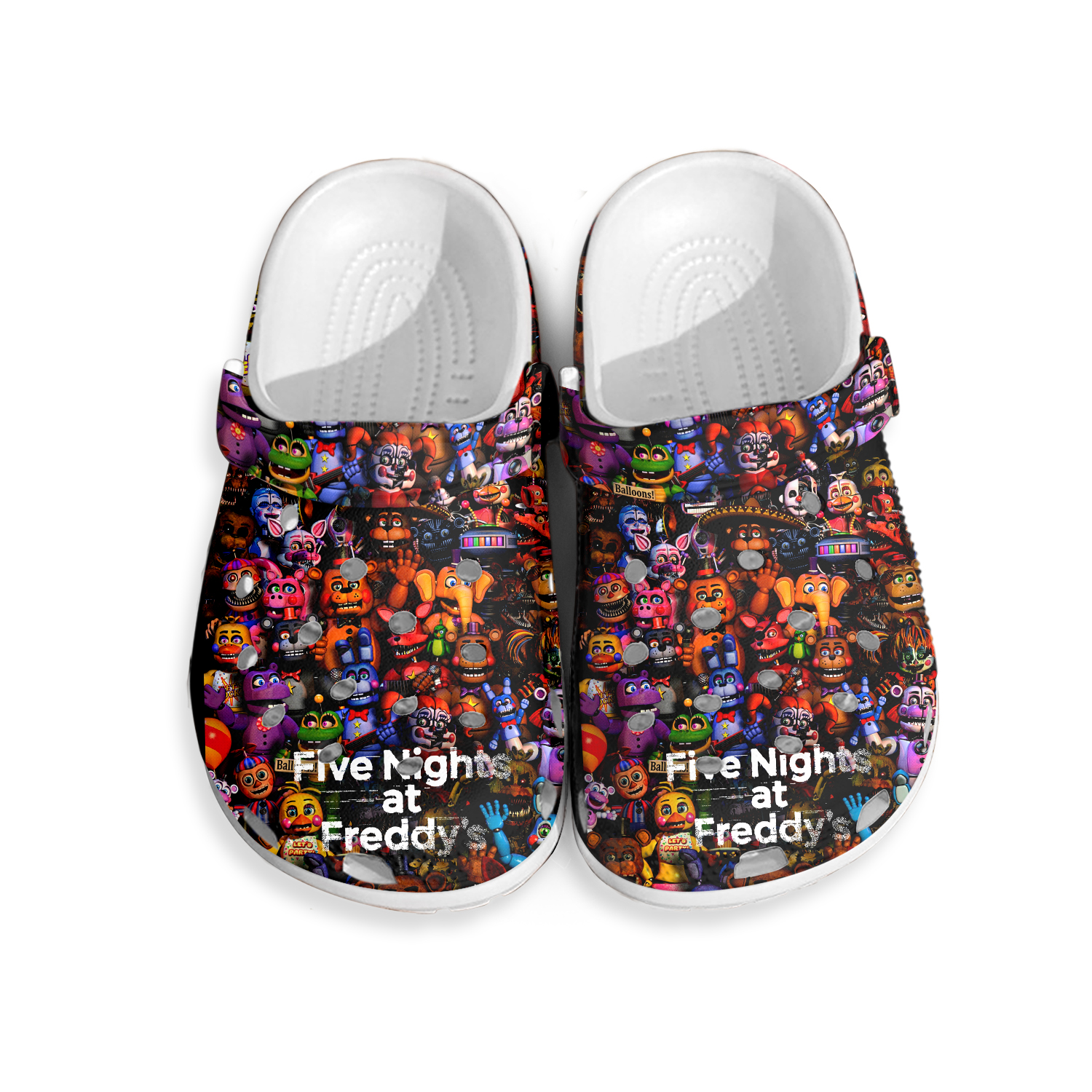 Five Nights at Freddy's Clogs, Five Nights at Freddy's Shoes, Christmas Gift, Halloween Gift
