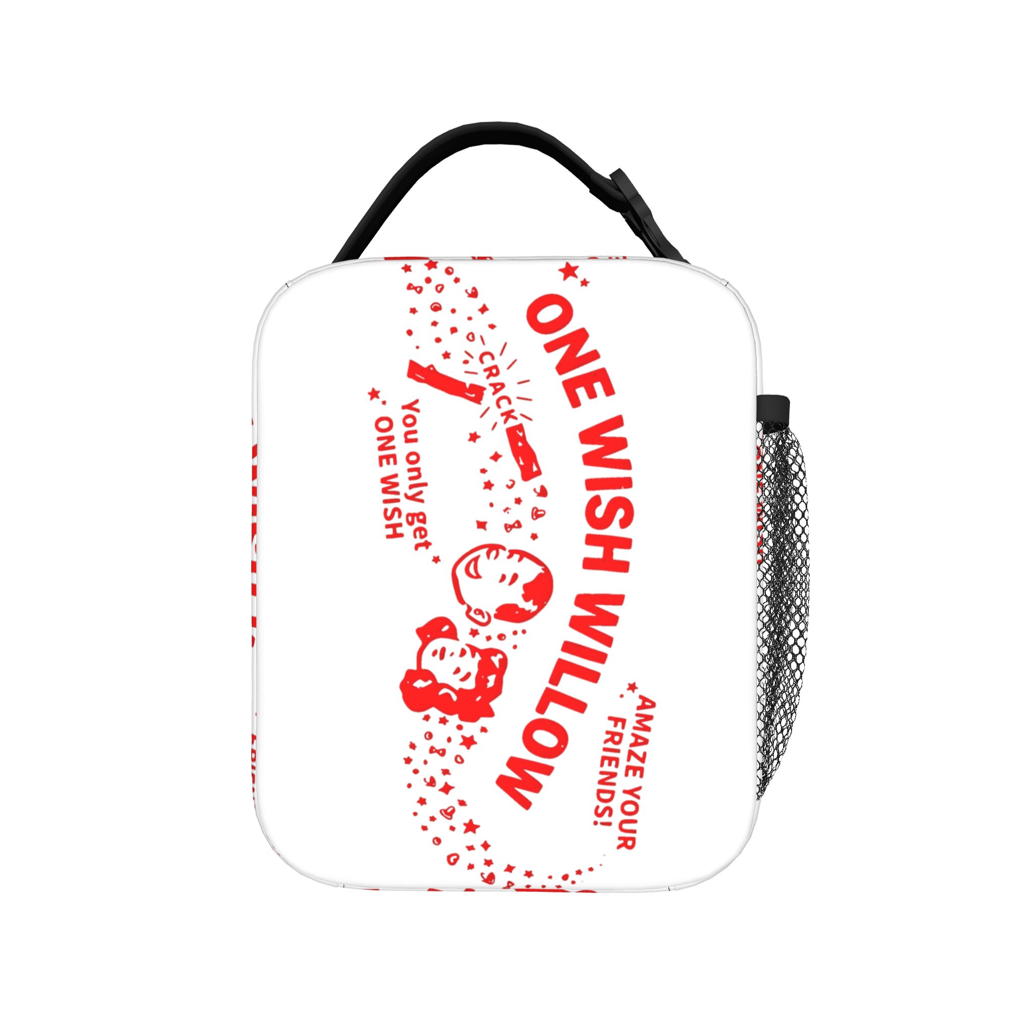 One Wish Willow Obsession Insulated Lunch Bag Large Reusable Cooler Bag Tote Lunch Box Beach Picnic Bento Pouch