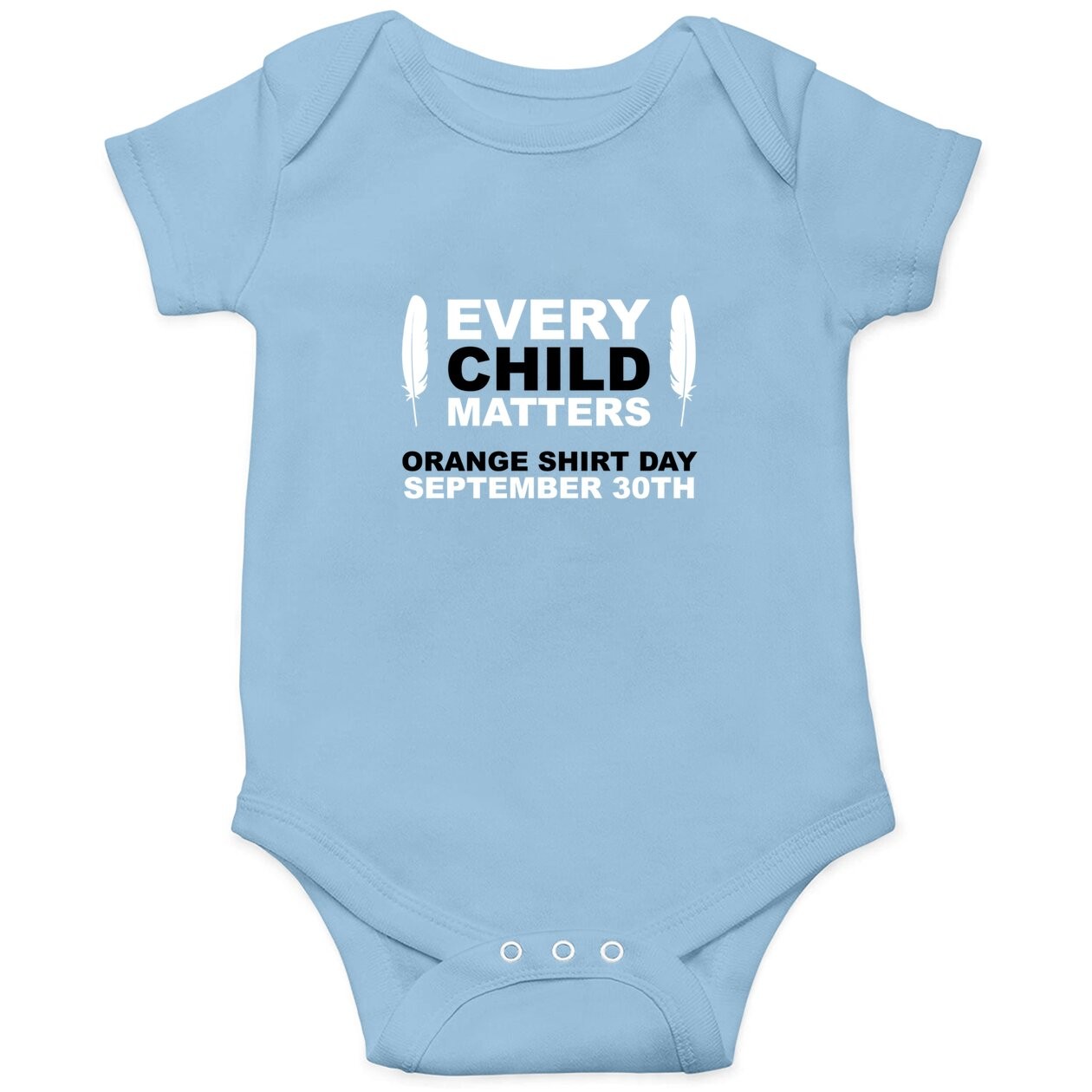 Youth's Baby Bodysuit Every Child Matters Orange Baby Bodysuit Day September 30th