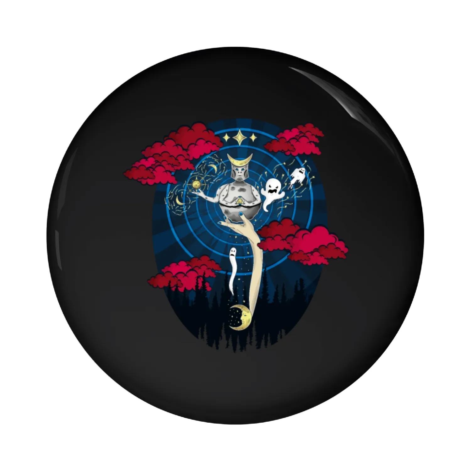 MOONKING Pin Buttons