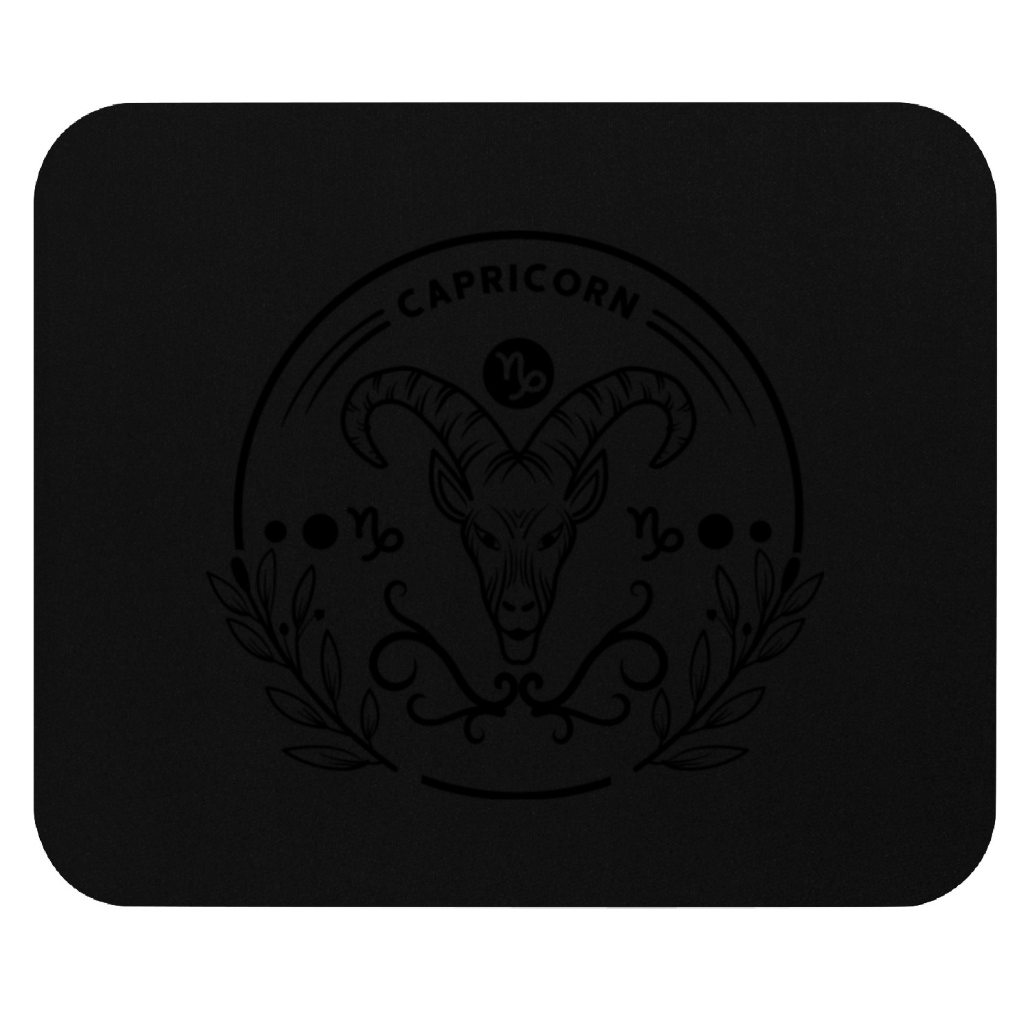 Capricorn:Embrace Your Ambition and Inner Strength Mouse Pads