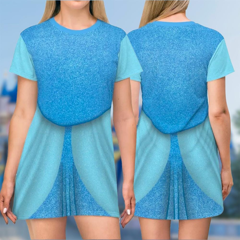Cinde 3D T-shirt Cinderellla Movie All Over Print Shirt And Dress, Princess Mom Daughter Dress, Cinde Princess Cosplay Costume Tee