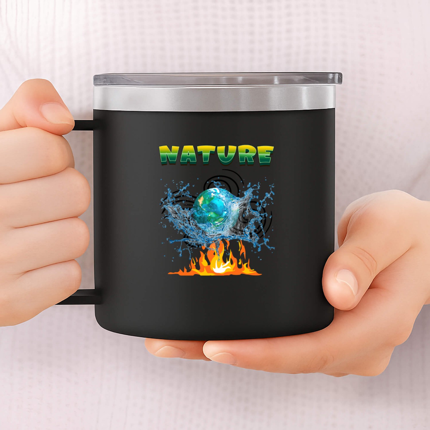 Elements of Nature 14oz Stainless Steel Tumblers