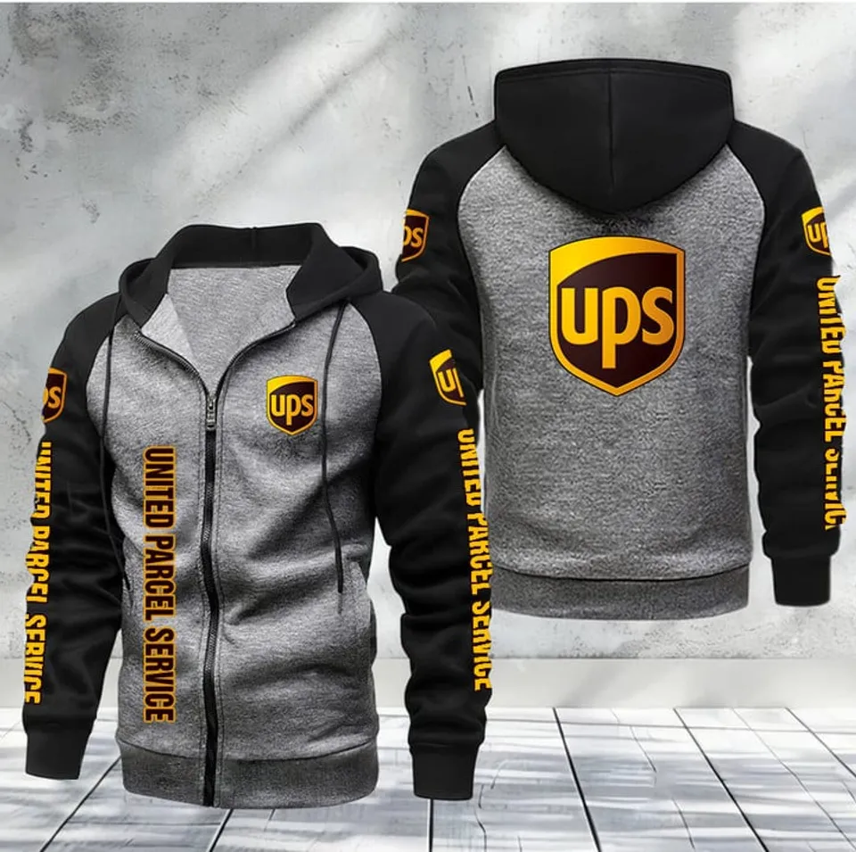 Custom Name Postal Worker Men's Raglan Full Zip Hoodies