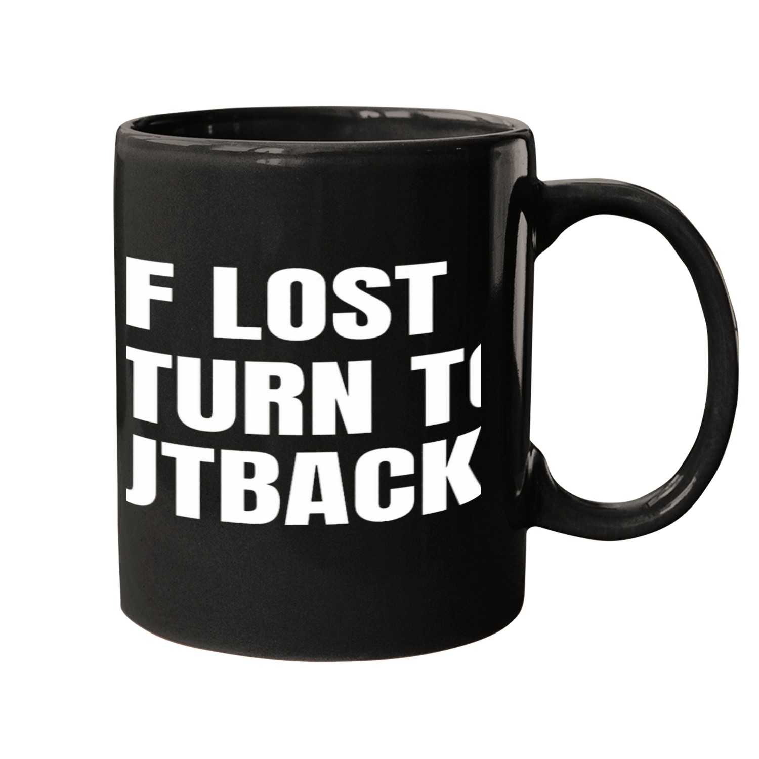 If Lost Return to Outback Campground Mugs