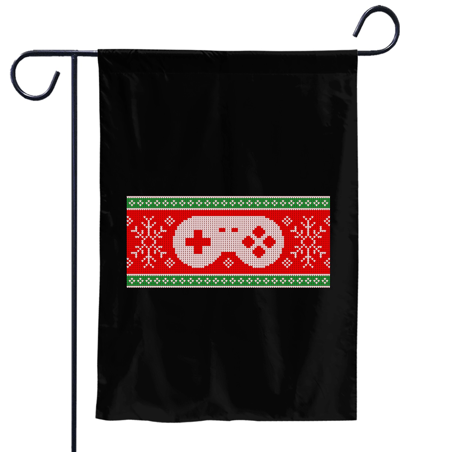 Gaming Pad Christmas Pattern Coffee Mug White Garden Flags