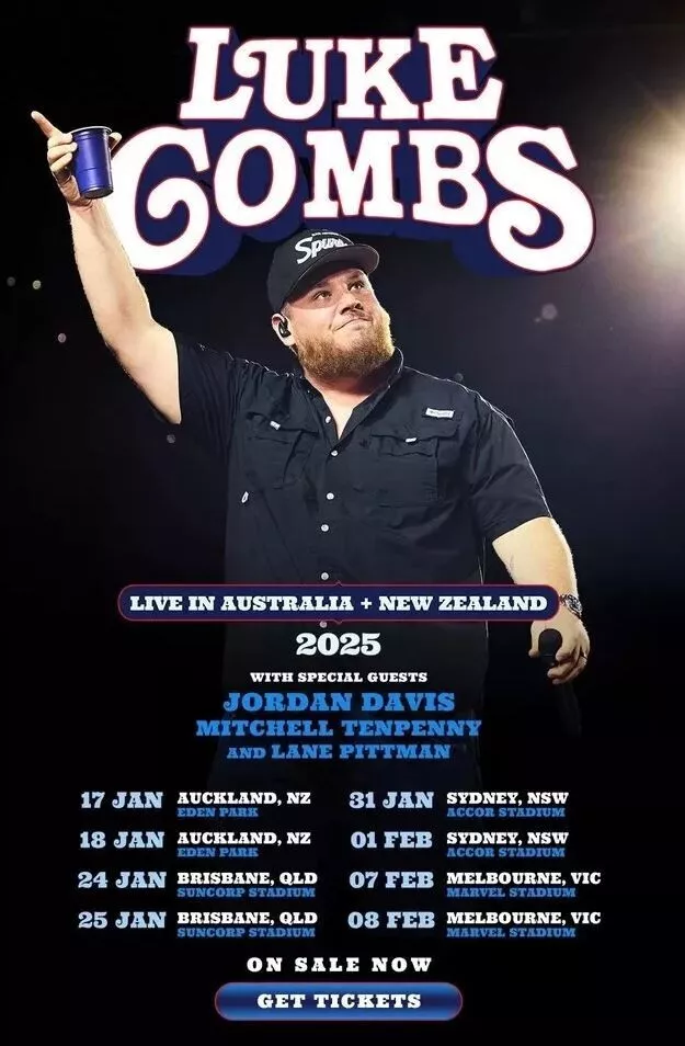 Lukee Comb Poster Music Tour Date 2025 Poster