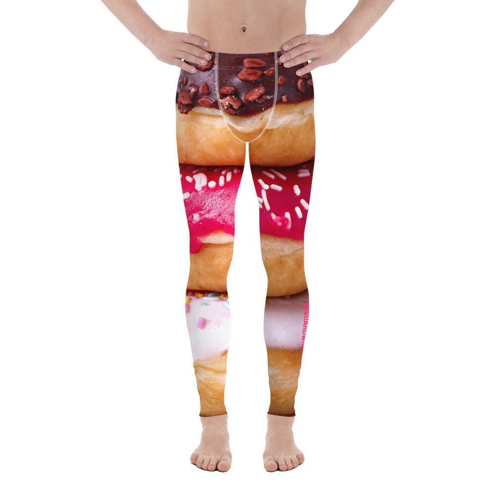 Jiu Jitsu Cheat Meal BJJ Men's Spats - Donut Butt Jiu Jitsu Mens Leggings