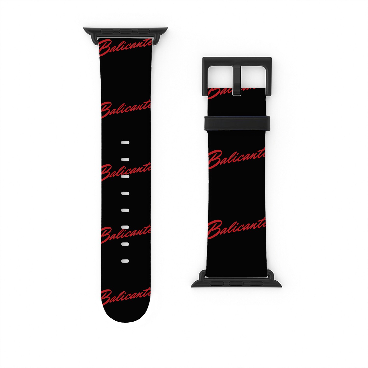 Balicante Red Type Watch Bands For Apple Watch