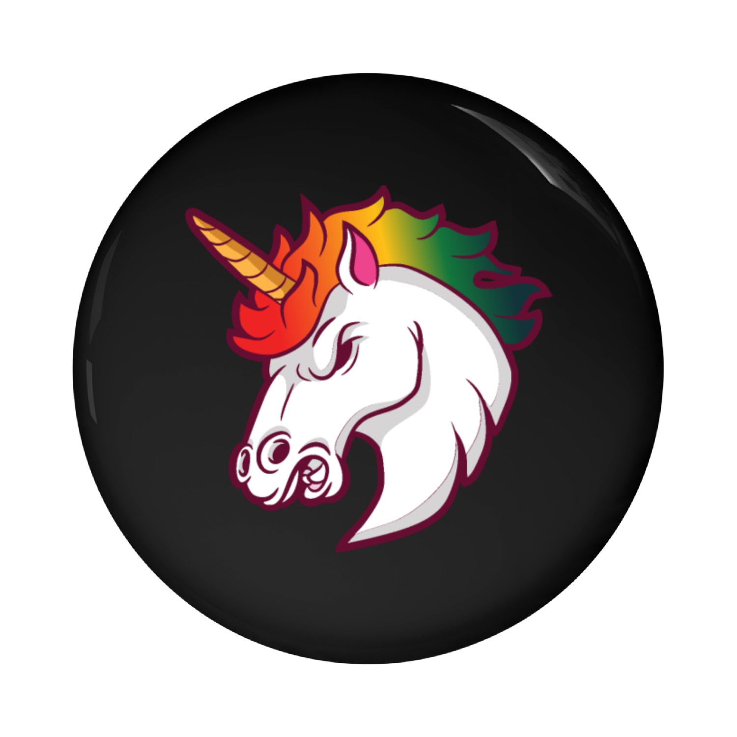 Mythical Magical Alicorn Pin Buttons