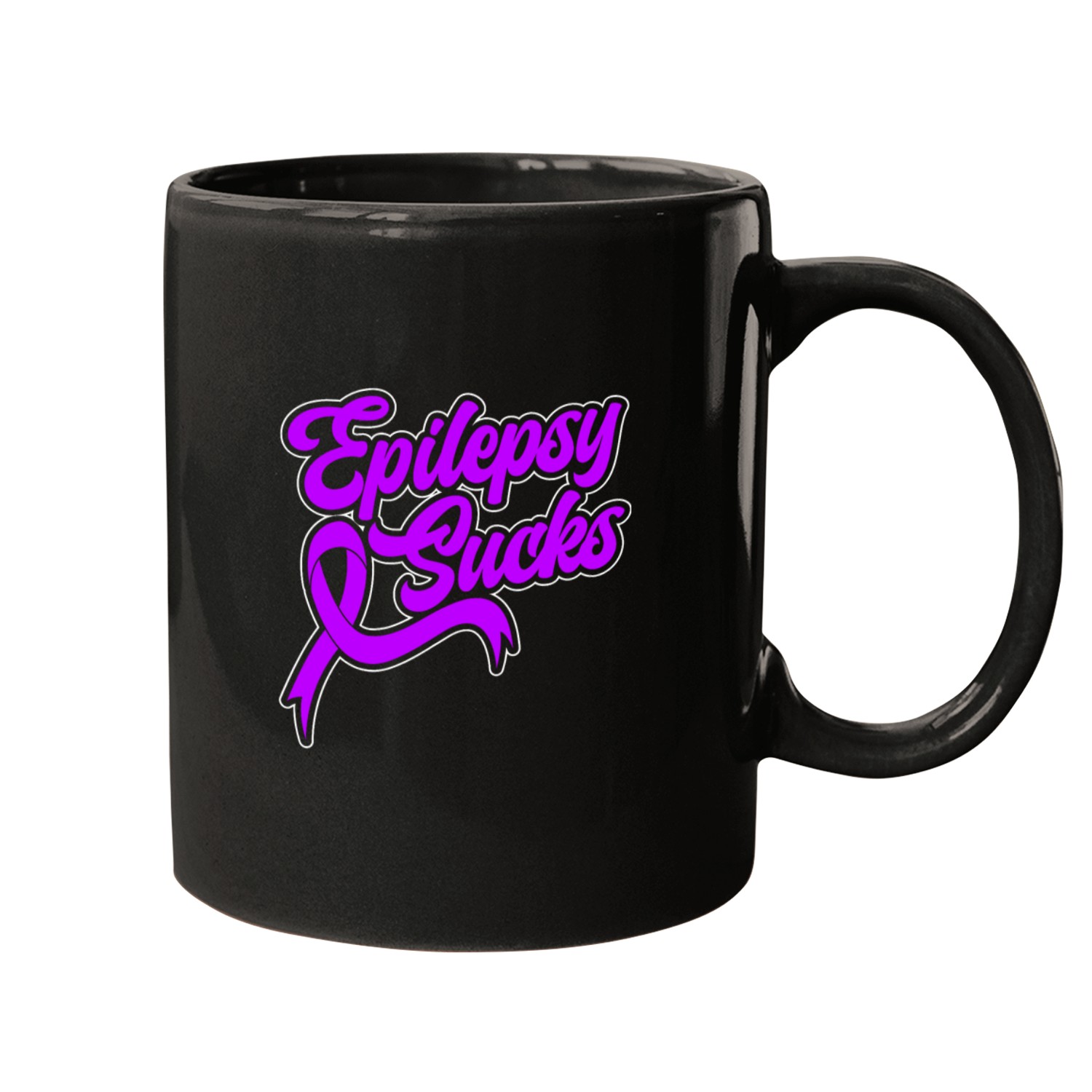 Epilepsy Sucks Epileptic Epilepsy Awareness Month 1 Mugs
