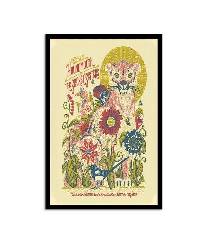 Houndmouth And The Secret Sisters Jun 1 2024 Poster