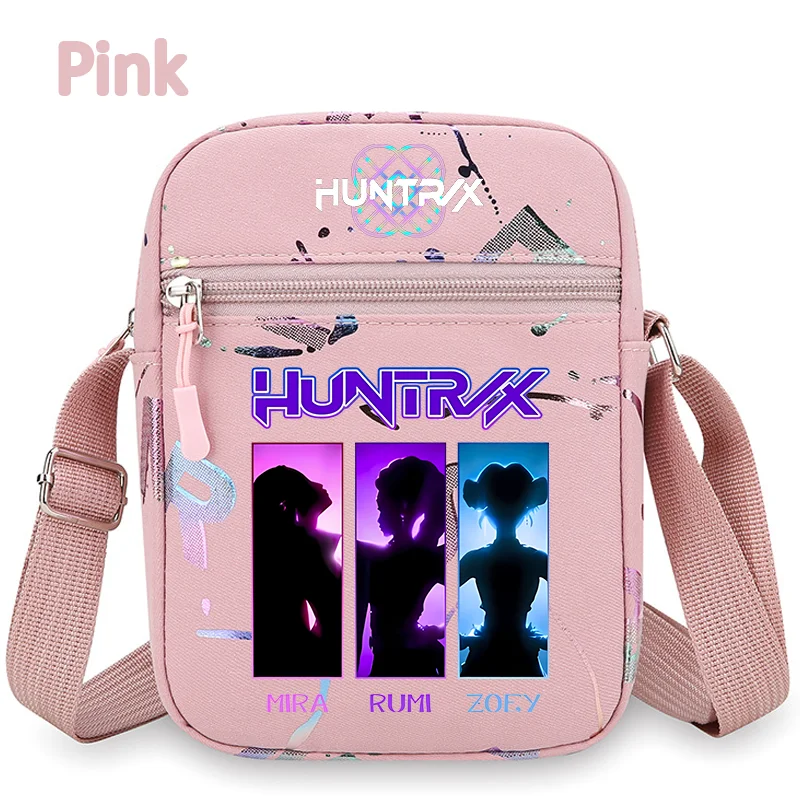 K-pop Demon Hunter Candy Kids Lunch Bag, Portable Learning Kit Pouch, Purse Wallet, Belt Pouch, Shoulder Daypack