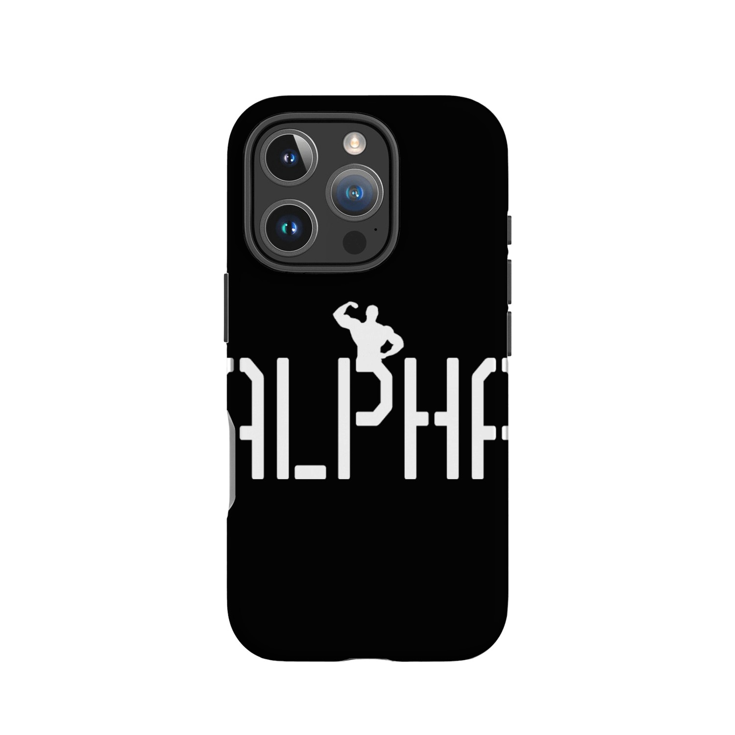 Alpha strong IPhone Cases