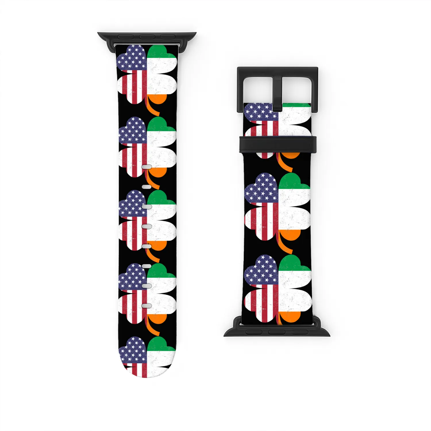 IRISH AMERICAN FLAG Ireland Watch Bands For Apple Watch