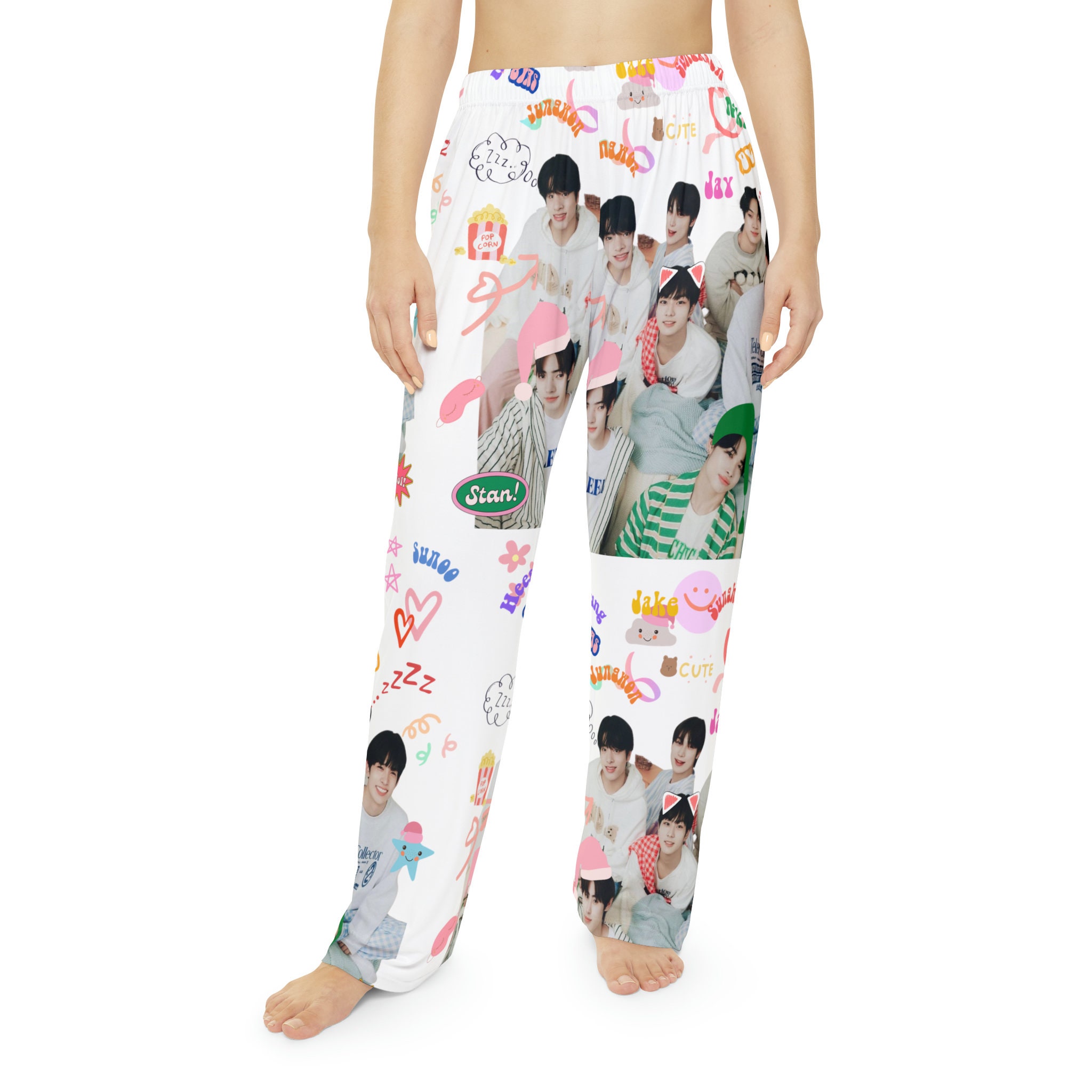 Enhypen inspired Womens Pajama Pants, kpop pajama pants